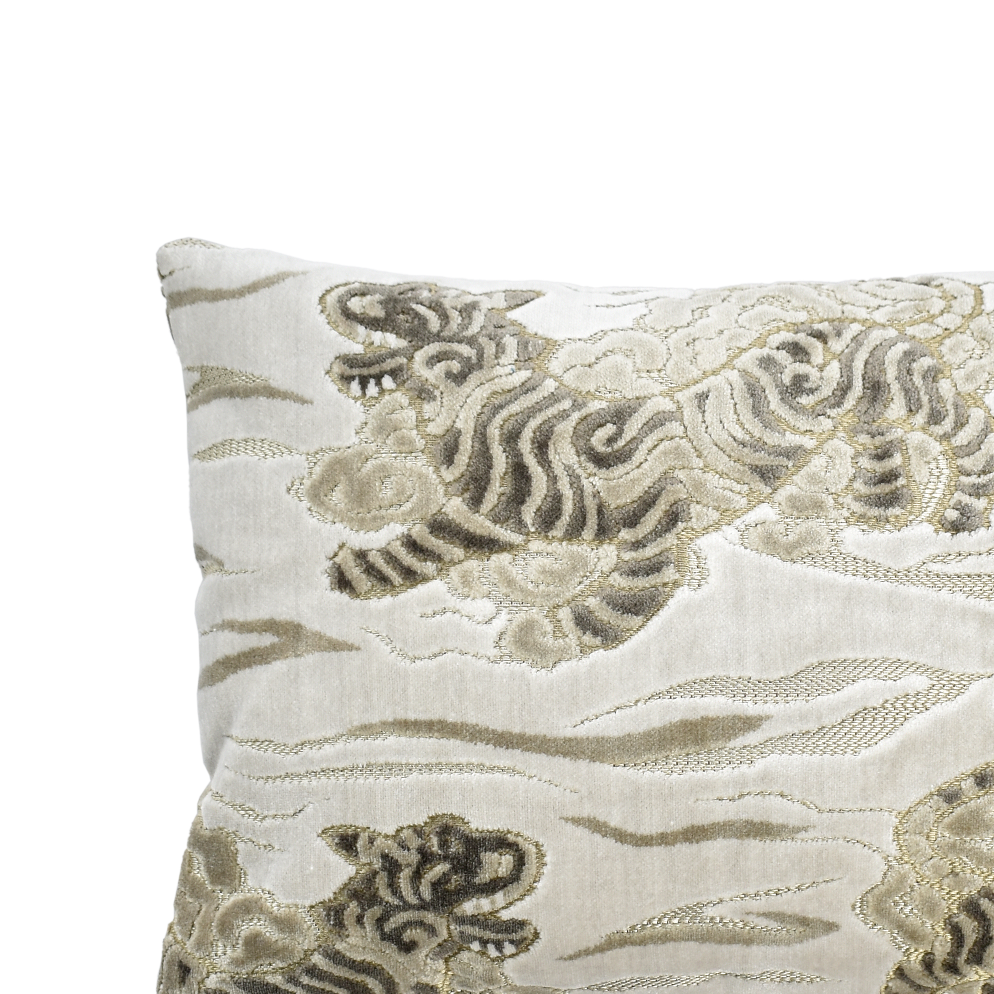 Albany Lumbar Pillow: Cloud / 12" x 24" - Decor Addict, LLC