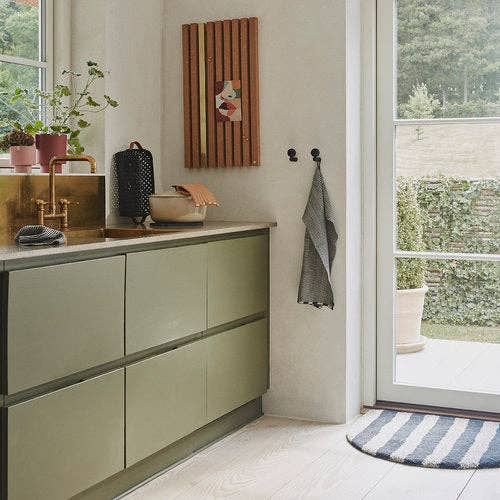 Stringa Potholder - 2 Pcs/Set - Caramel / Rose - Decor Addict, LLC