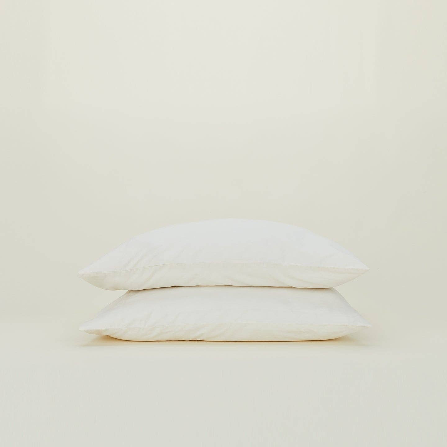 ESSENTIAL PERCALE PILLOWCASES - IVORY: KING - Decor Addict, LLC