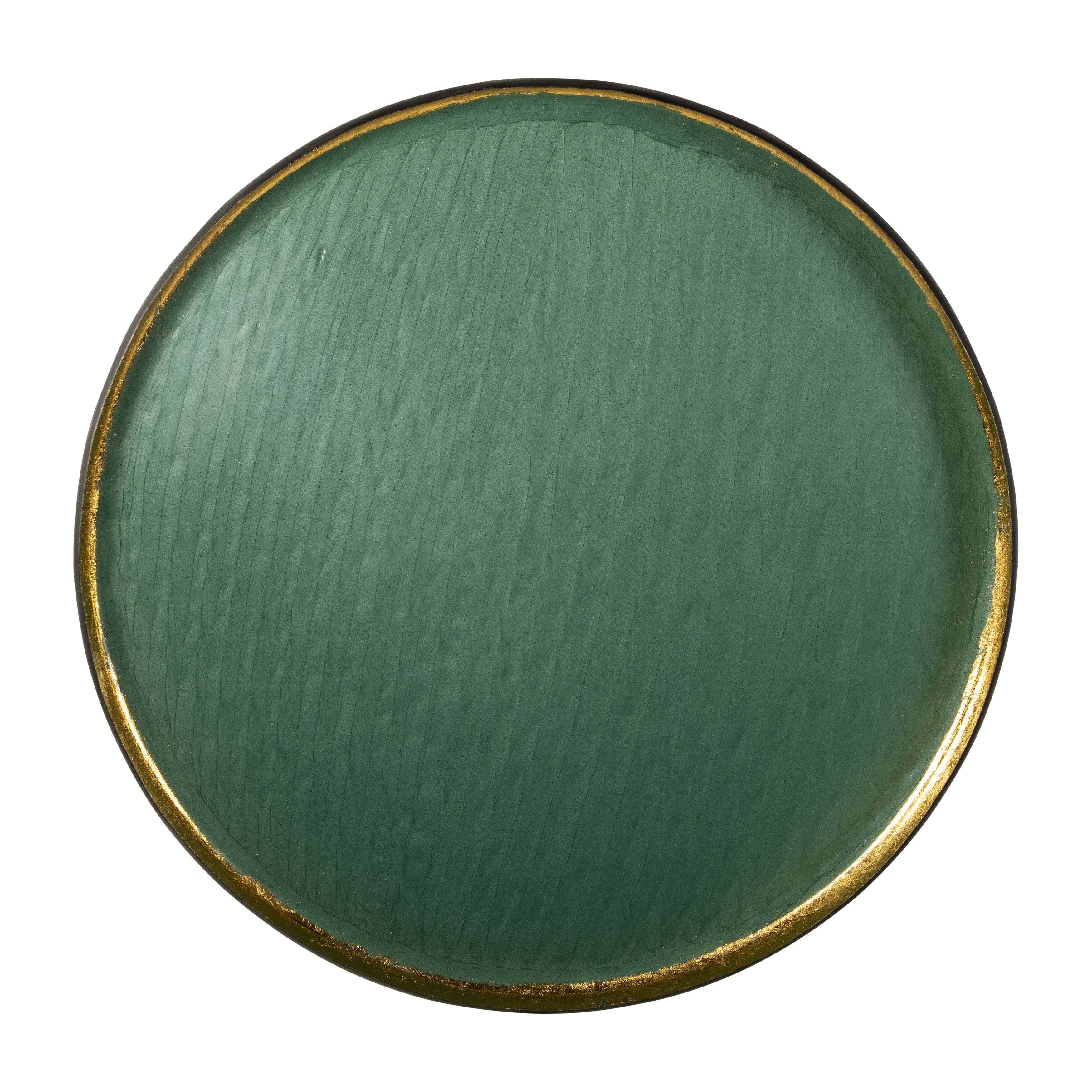 Iron, 29"circle Wall Deco,blue - Decor Addict, LLC