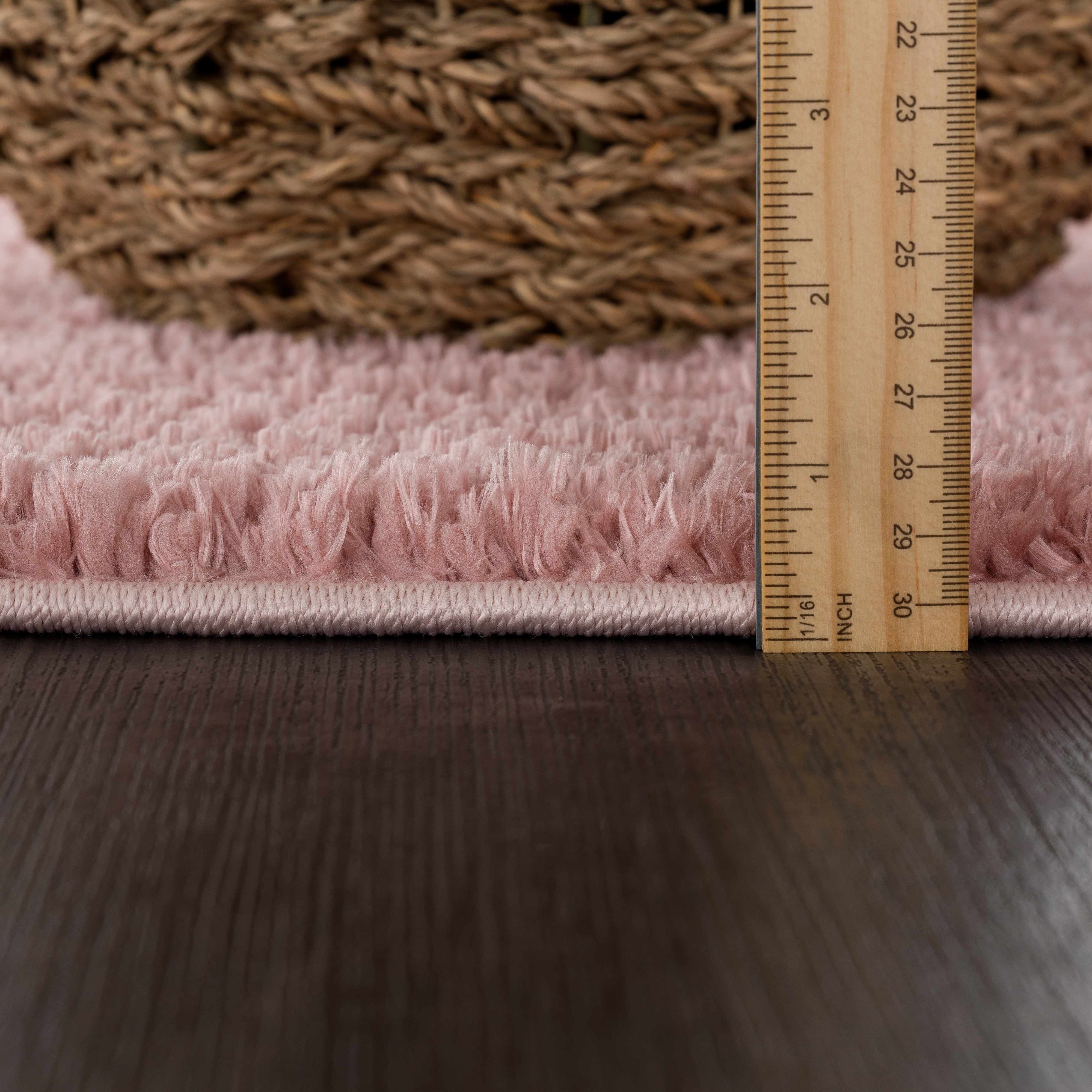Judy Pink Washable Plush Rug - Decor Addict, LLC