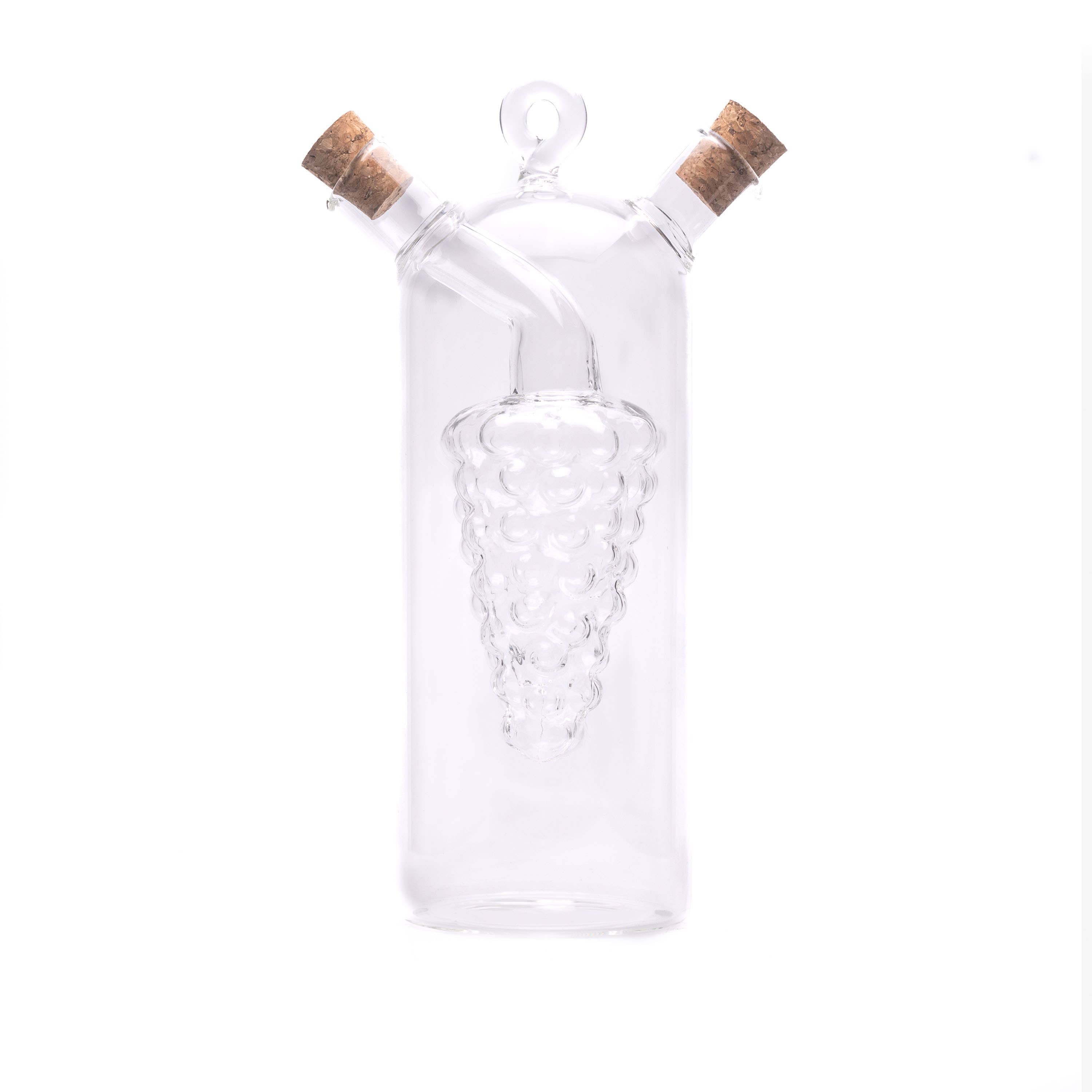 UK:Glass olive oil and balsamic vinegar bottle - Decor Addict, LLC