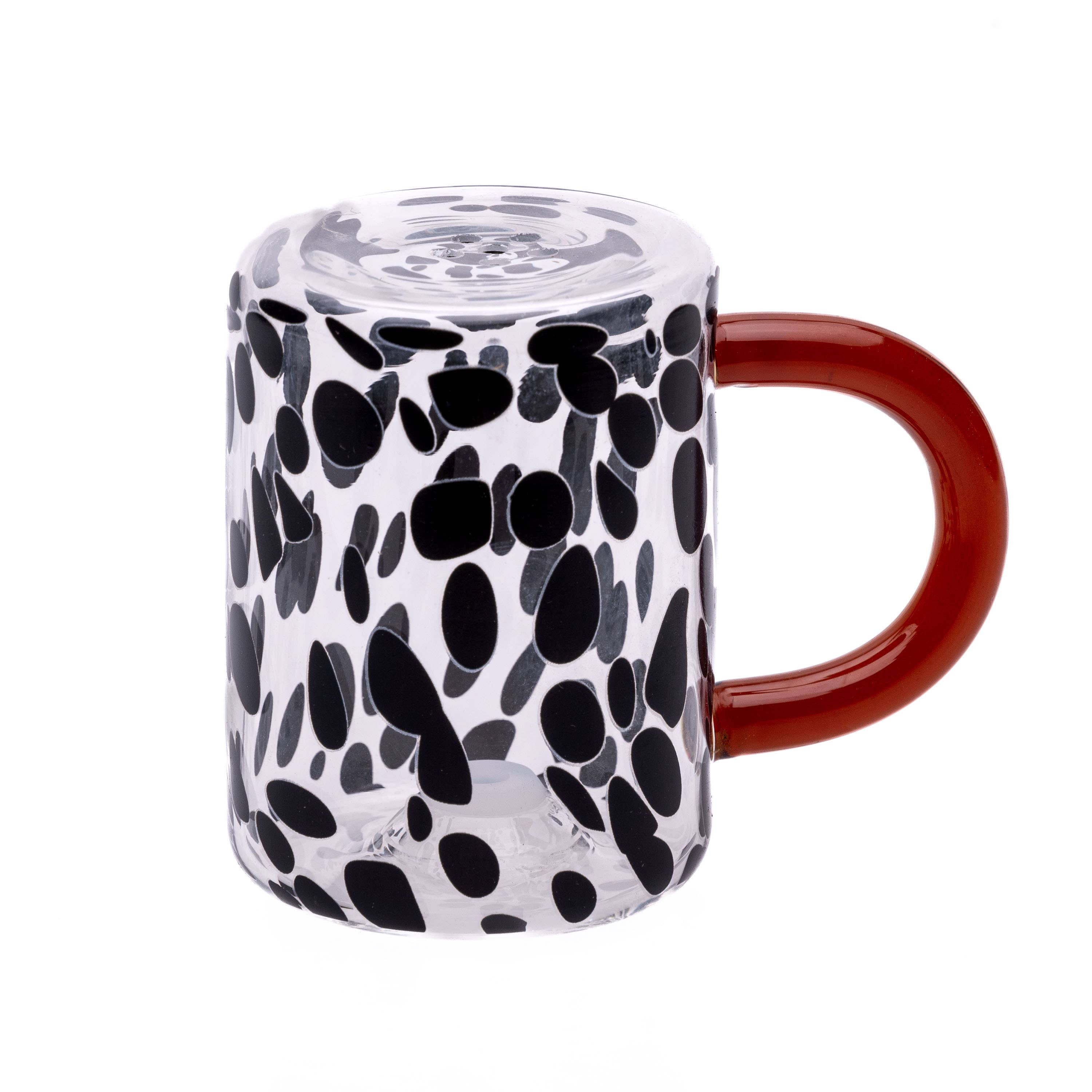 UK:Glass Salt and Pepper Shaker : Black Spotty - Decor Addict, LLC