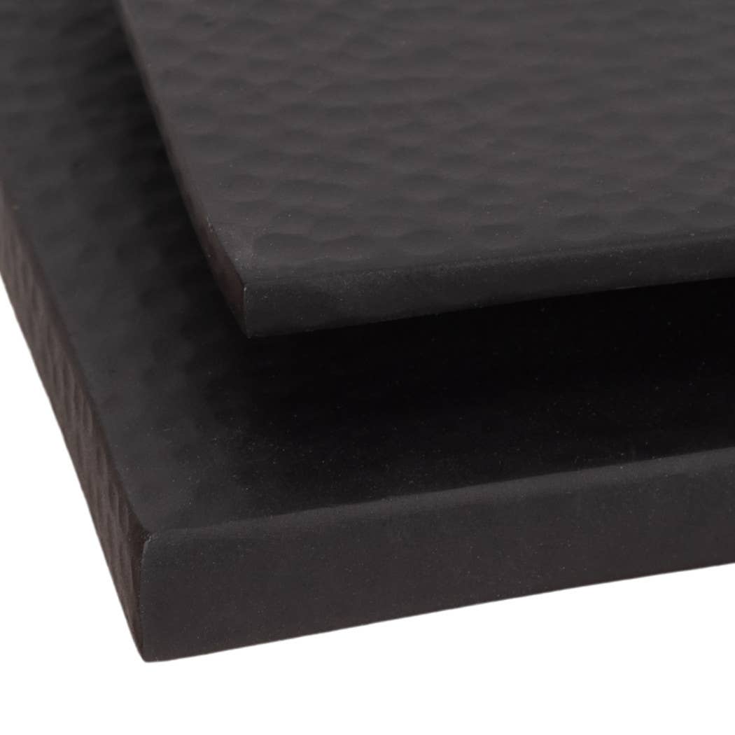 Decorative Boxes Set of 2 - Brown Marble Sandstone, 8/9 in. - Decor Addict, LLC