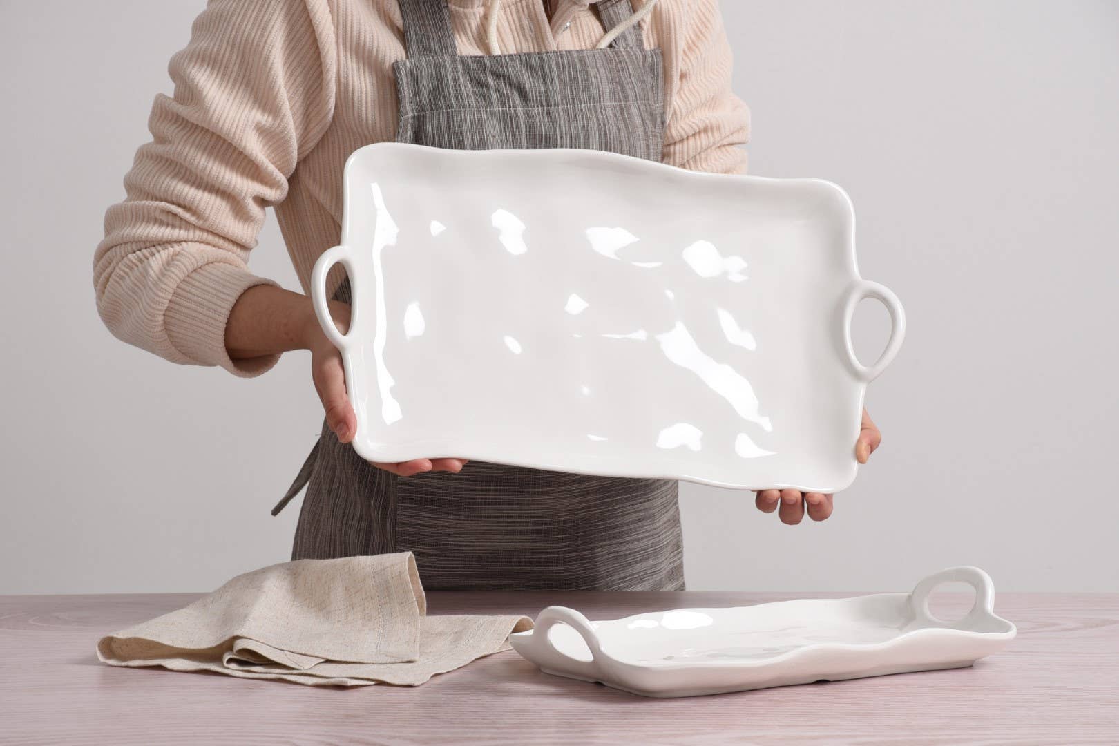 Large Platter in Shatterproof Melamine - Decor Addict, LLC