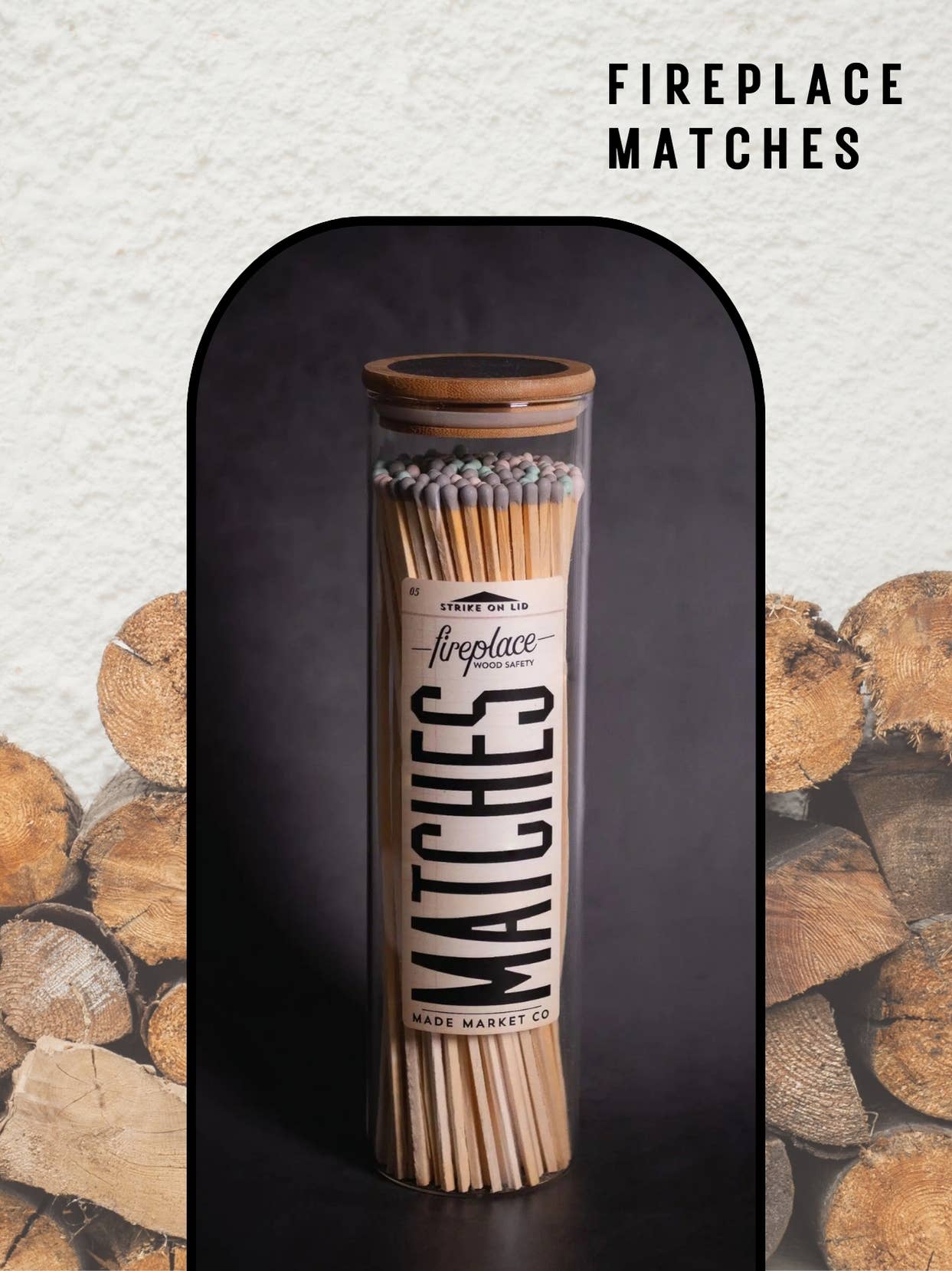 Apothecary Vintage Fireplace Classic Mix Matches - Decor Addict, LLC