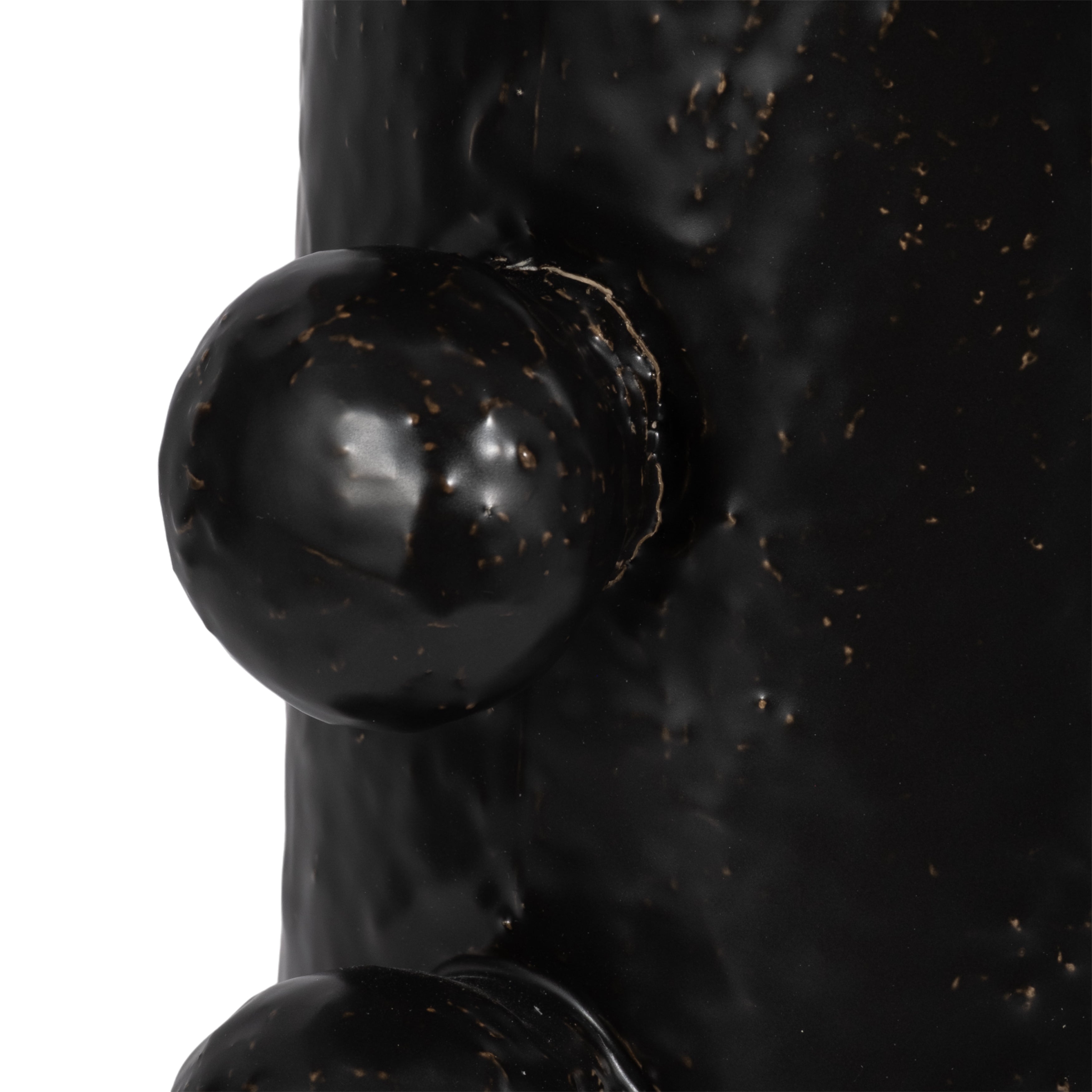 31" Tall Knobby Table Lamp, Black - Decor Addict, LLC