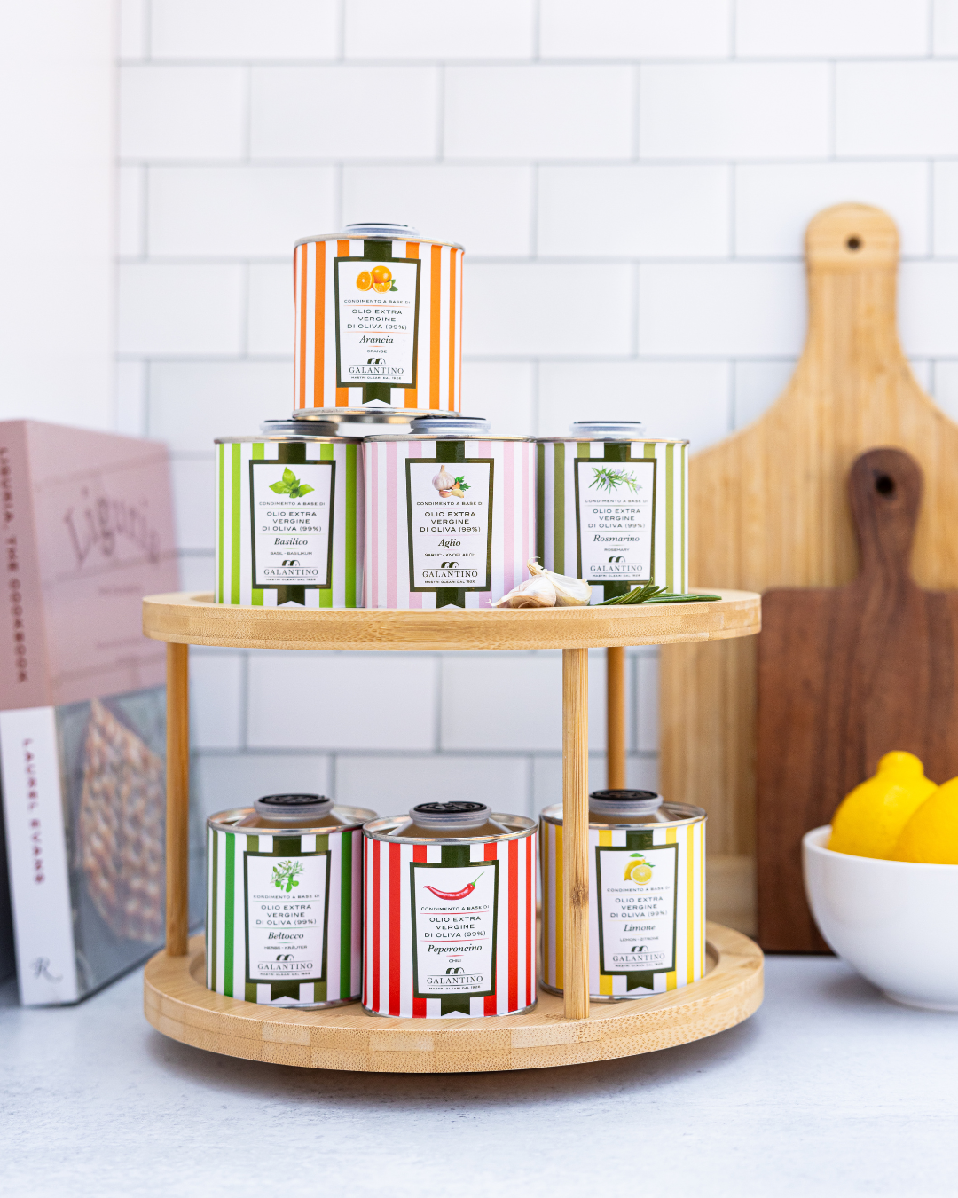 Orange EVOO Tin 100ml by Frantoio Galantino - Decor Addict, LLC