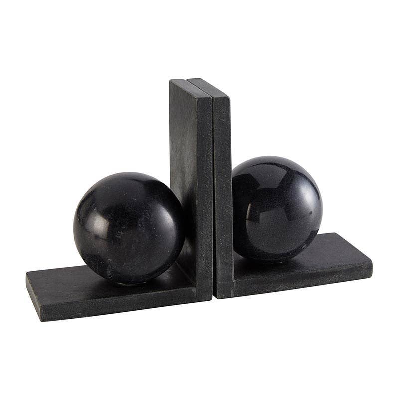 Black Marble Bookends - Decor Addict, LLC