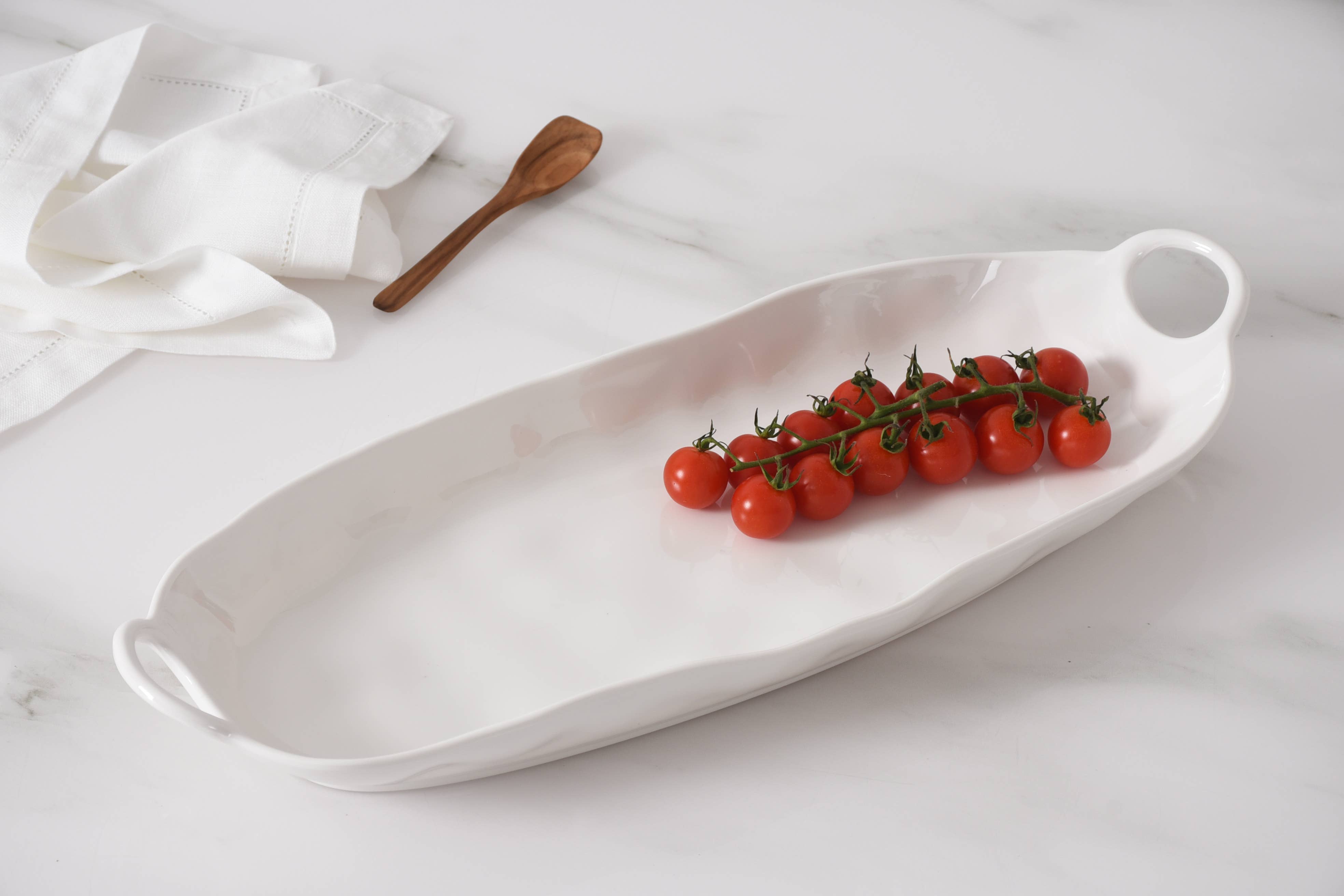 Deep Long Server in Shatterproof Melamine - Decor Addict, LLC
