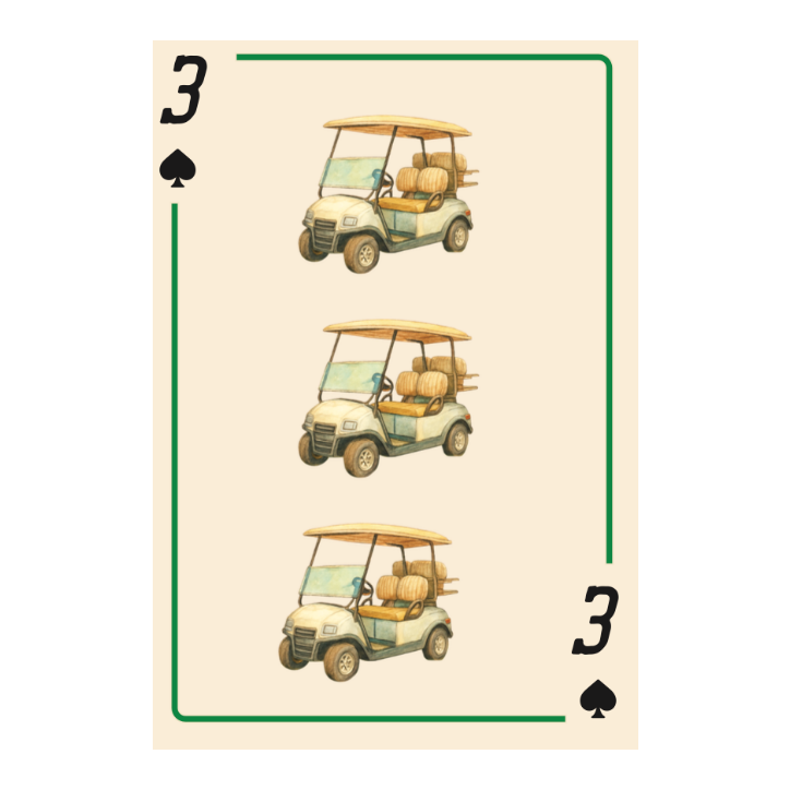 Shuffle Club Co. – Golf Edition Playing Cards - Decor Addict, LLC