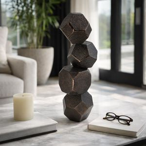 22" Lyon Bronze Sphere Statuary