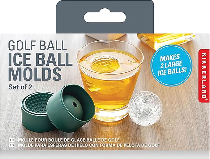 Golf Ball Ice Ball Molds - Decor Addict, LLC