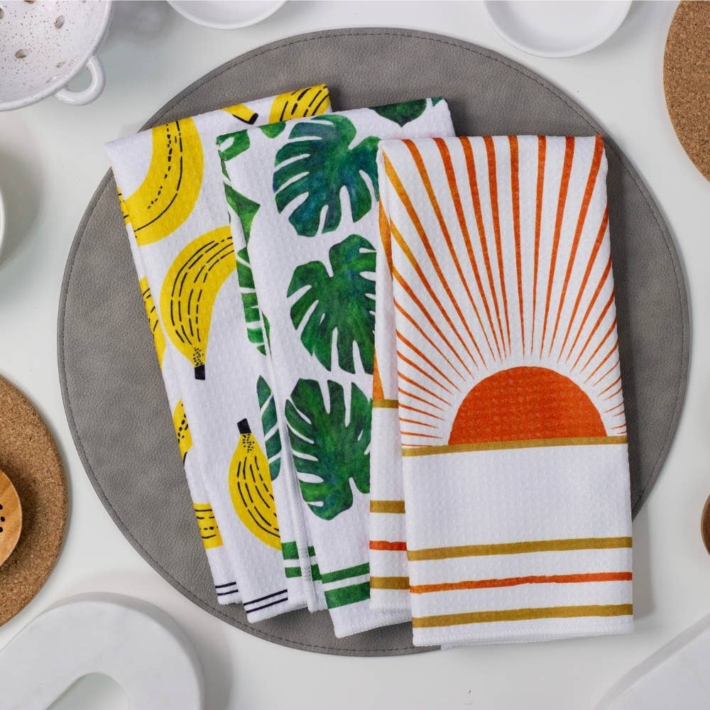 Monstera Plant Dish Towel - 16''x24'' - Decor Addict, LLC