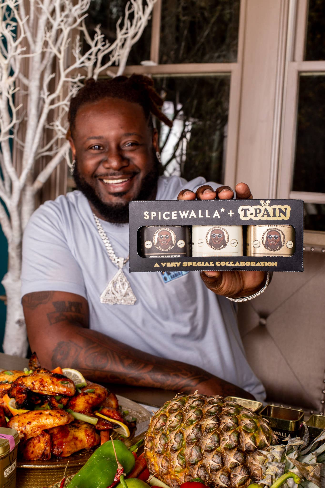 T-Pain Dry Rub Wing Collection - Decor Addict, LLC