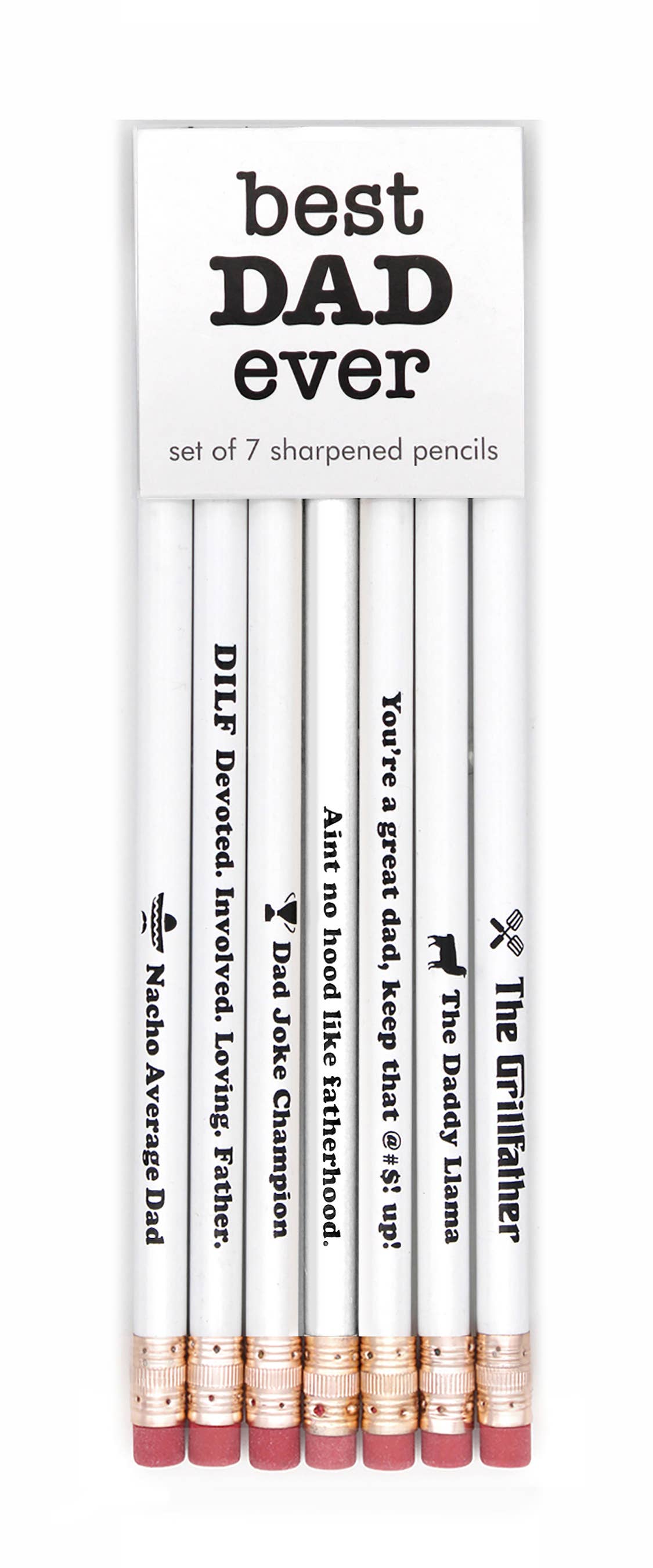 BEST DAD EVER PENCIL SET - Decor Addict, LLC