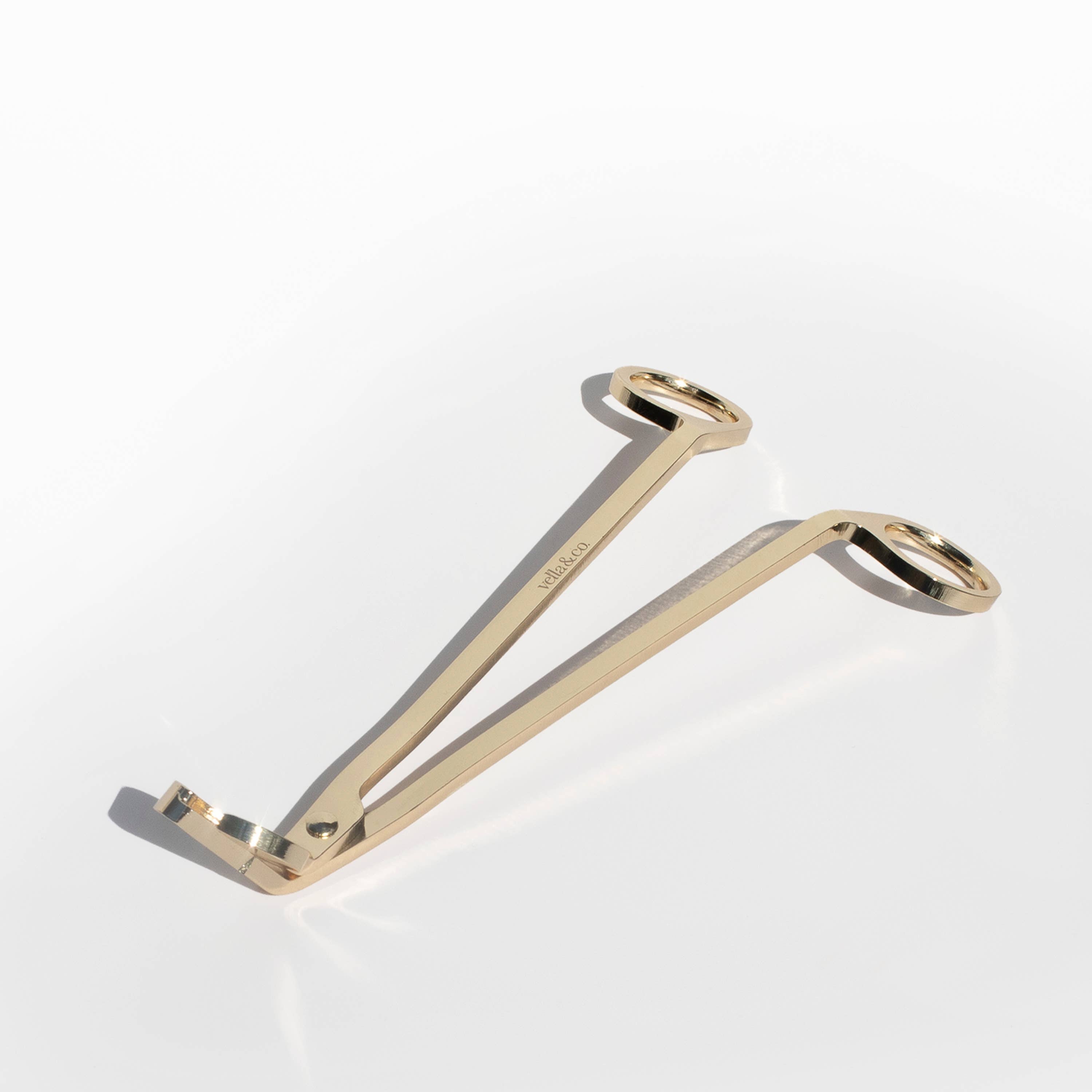 Modern Gold Candle Wick Trimmer – Sleek, Functional, Gift-Worthy - Decor Addict, LLC