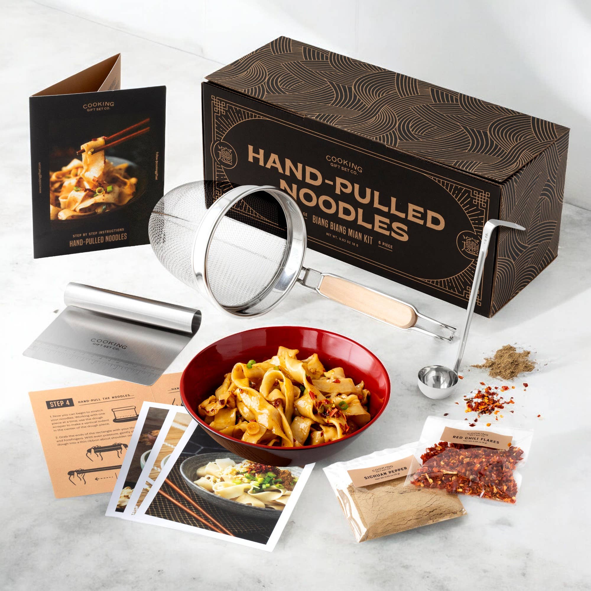 Hand-Pulled Noodle Kit | Cooking Gift Set Co. - Decor Addict, LLC