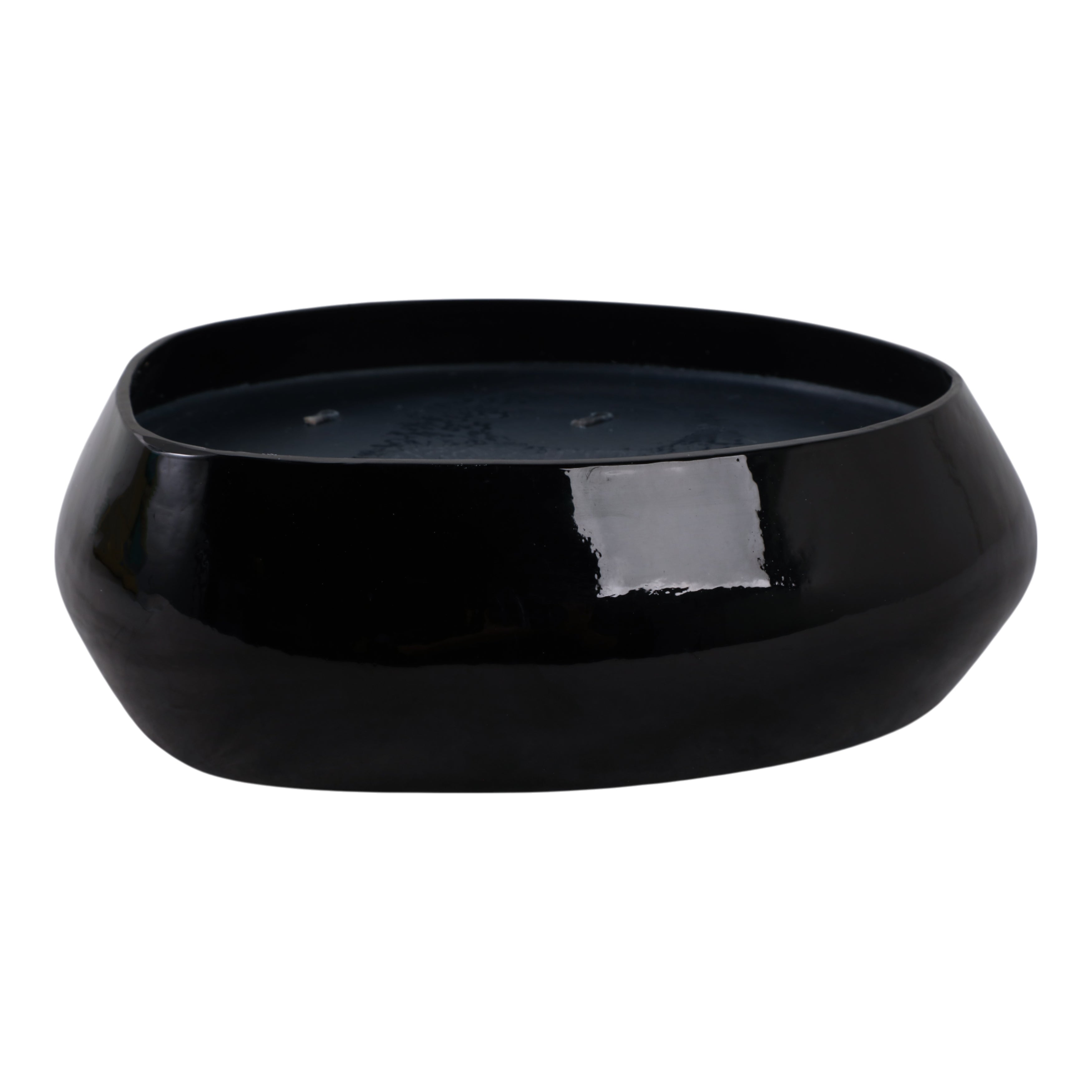 10x3" 61 Oz Red Currant & Oak Scented Candle, Blac - Decor Addict, LLC