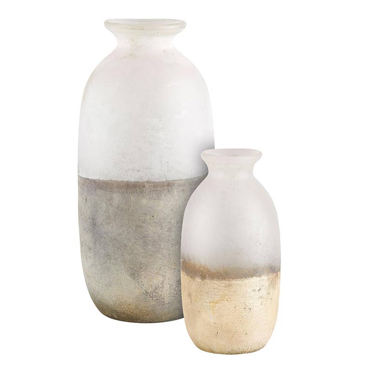 Glass Vase - Set of 2 - Decor Addict, LLC