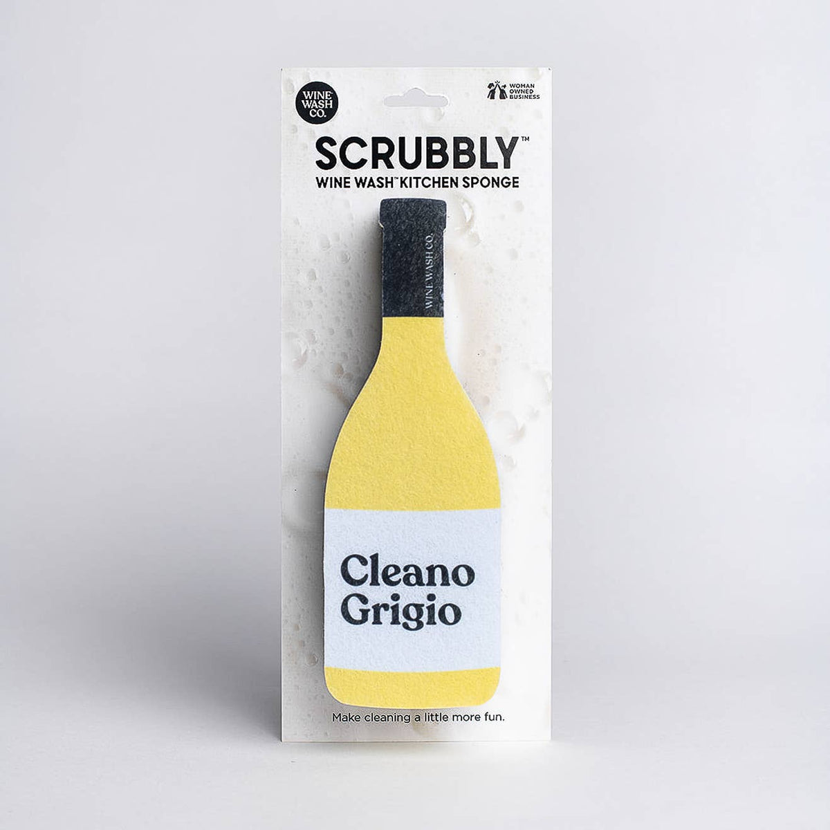 Scrubbly™ Kitchen Sponge: Cleano Grigio - Decor Addict, LLC