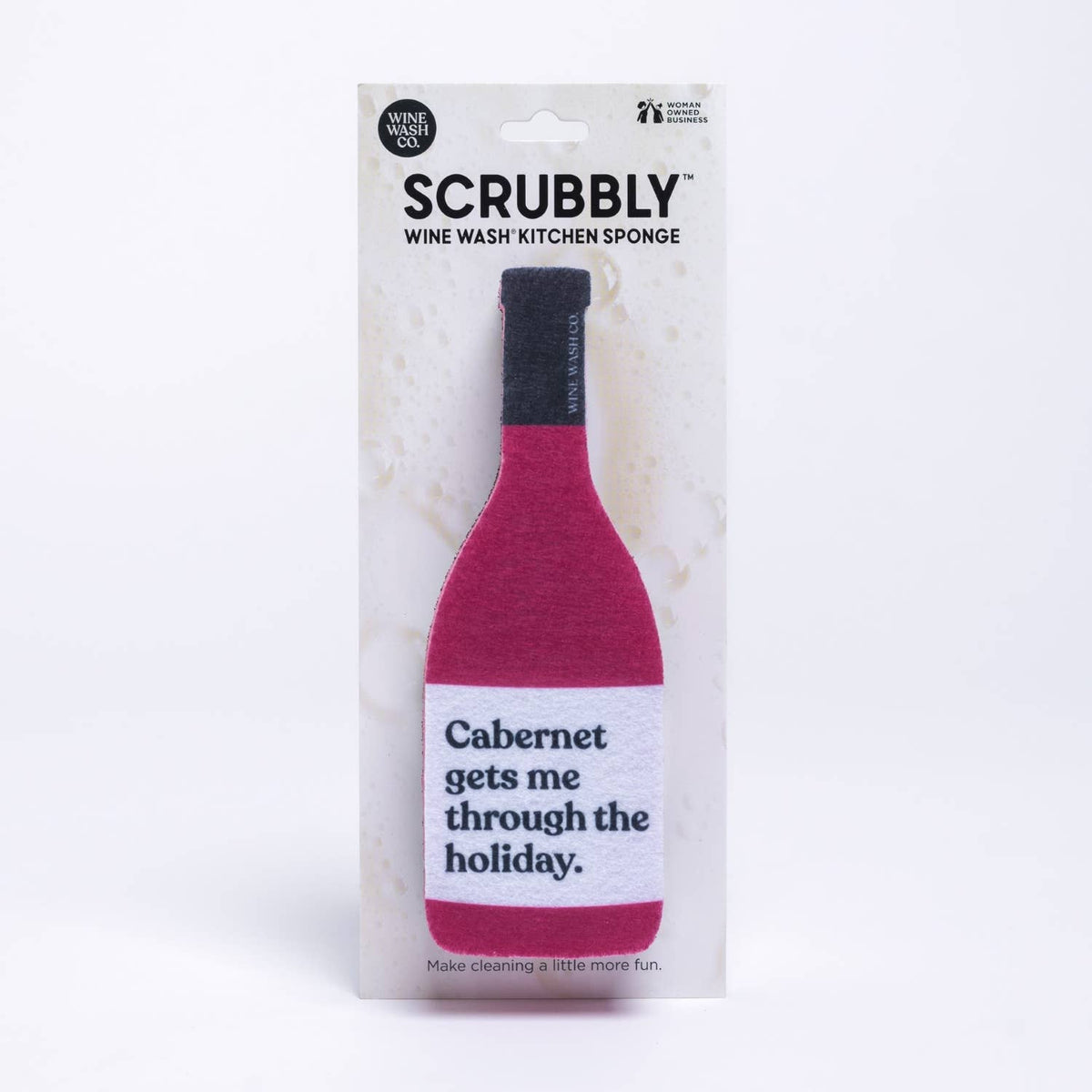 Holiday Scrubbly™ Sponge - Cabernet Holiday - Decor Addict, LLC