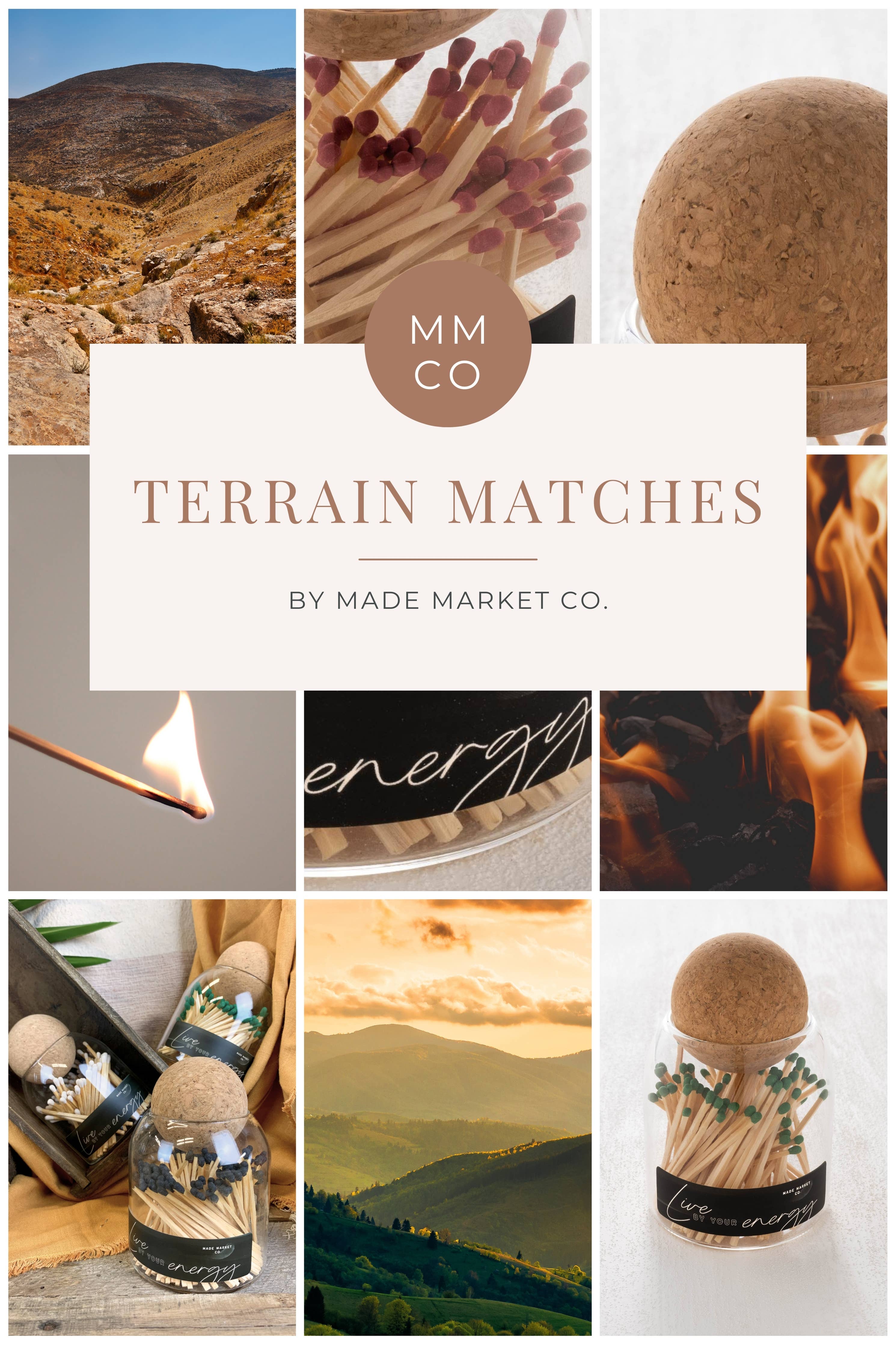 Terrain White Matches - Decor Addict, LLC