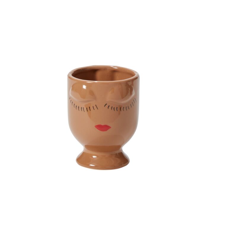 Caramel Celfie Magnetic Pot 2.75"x 3.5" - Decor Addict, LLC