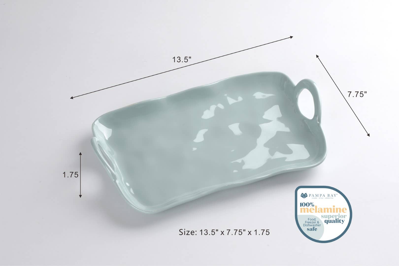 Small Platter in Shatterproof Melamine - Decor Addict, LLC