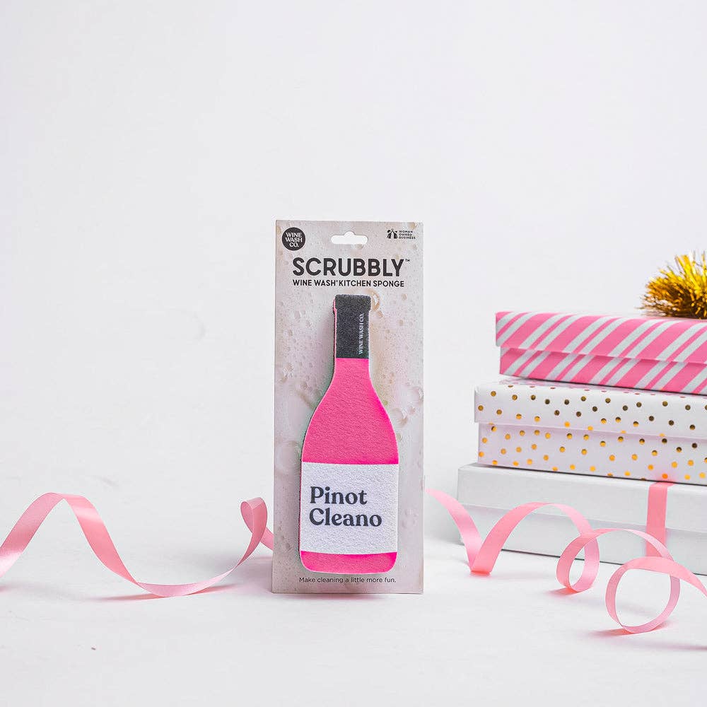 Scrubbly™ Sponge - Pink Pinot - Decor Addict, LLC