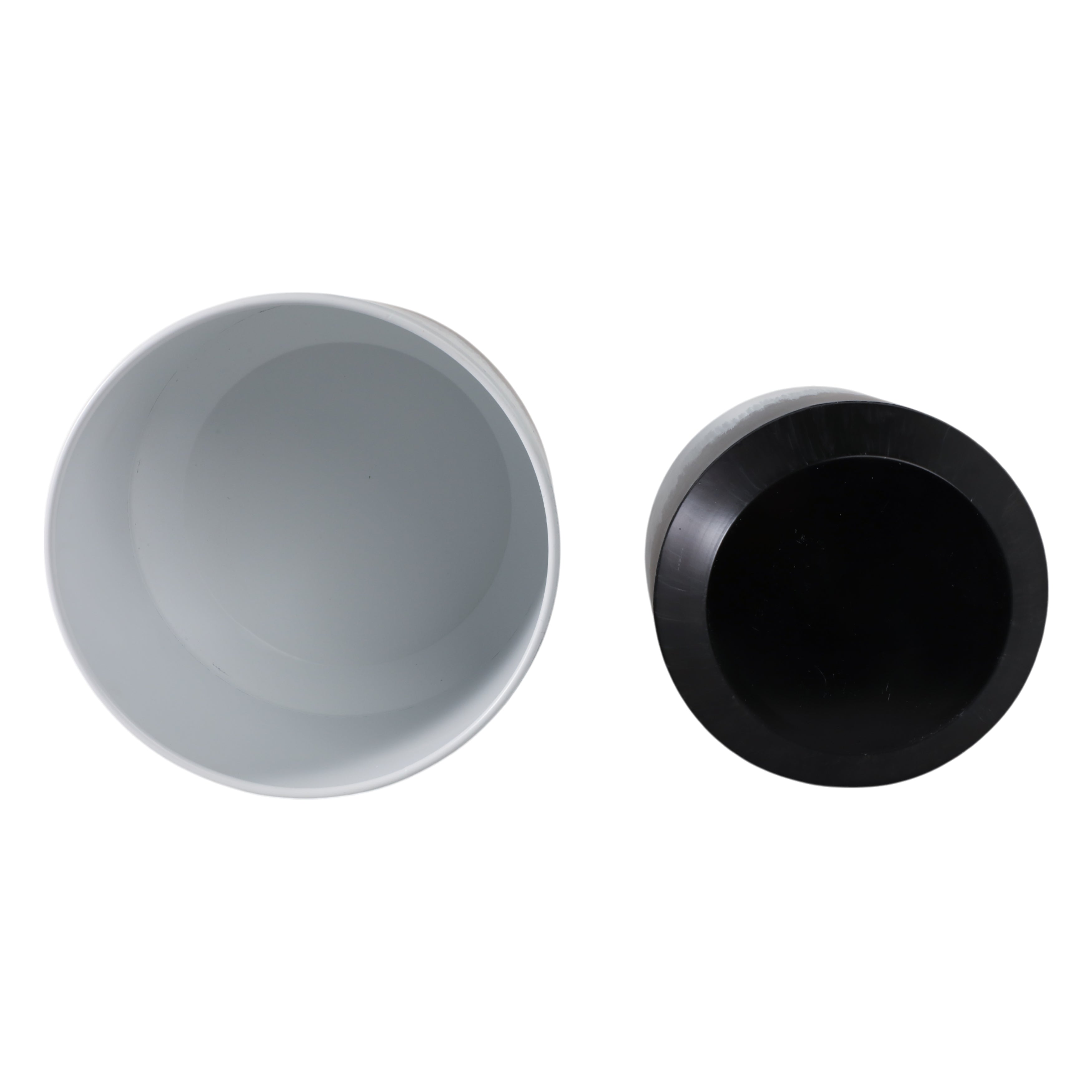 S/2 19/23" Brush Strokes Metal Planters On Stands, - Decor Addict, LLC