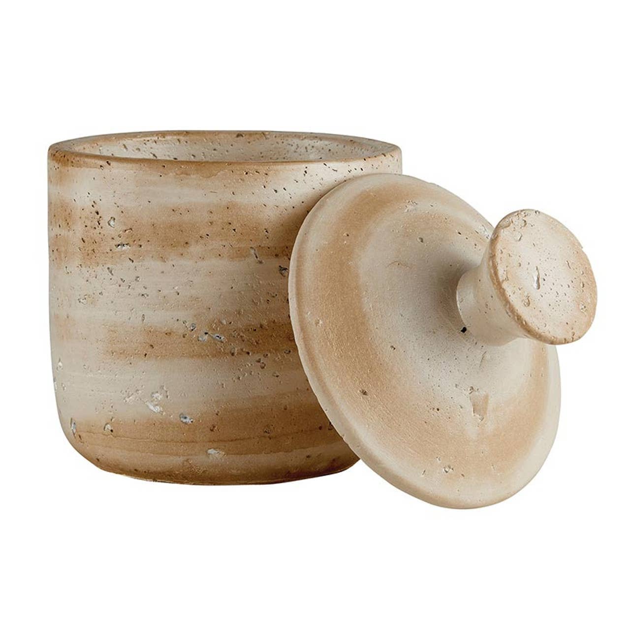 Beige Canister - Decor Addict, LLC