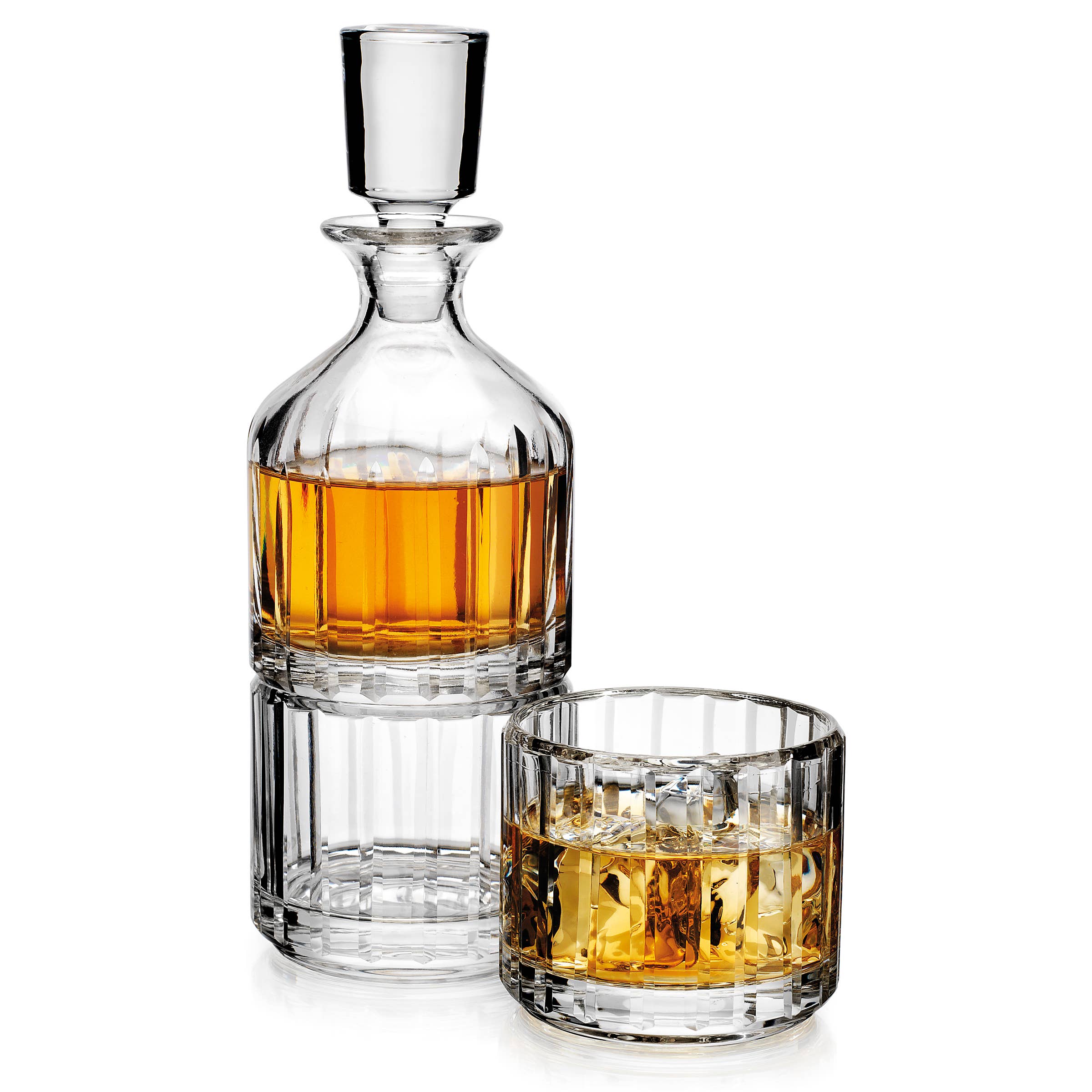 Parallel Stacking Decanter - Decor Addict, LLC
