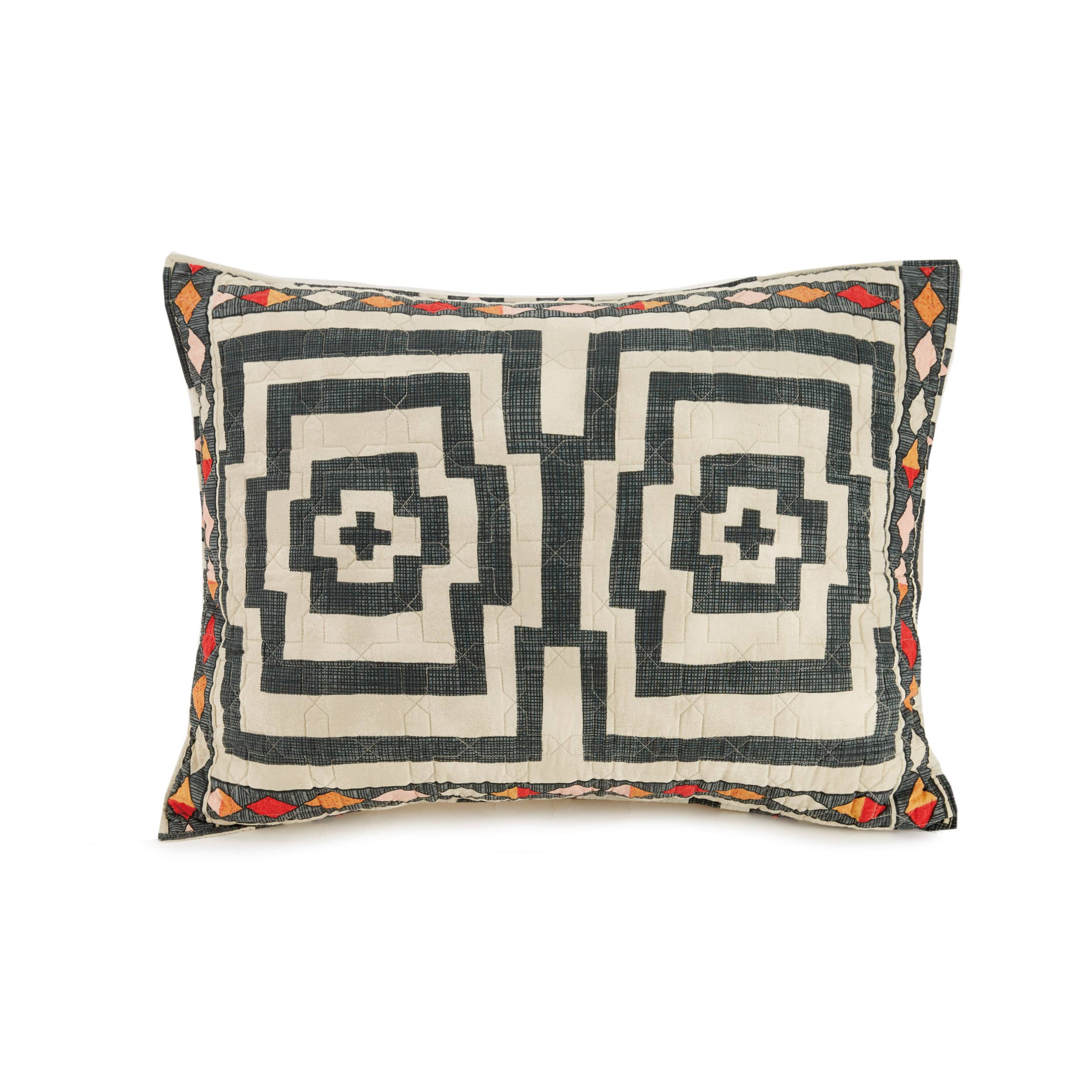 Hypnotic Quilt Set (Black) - Jungalow: King - Decor Addict, LLC