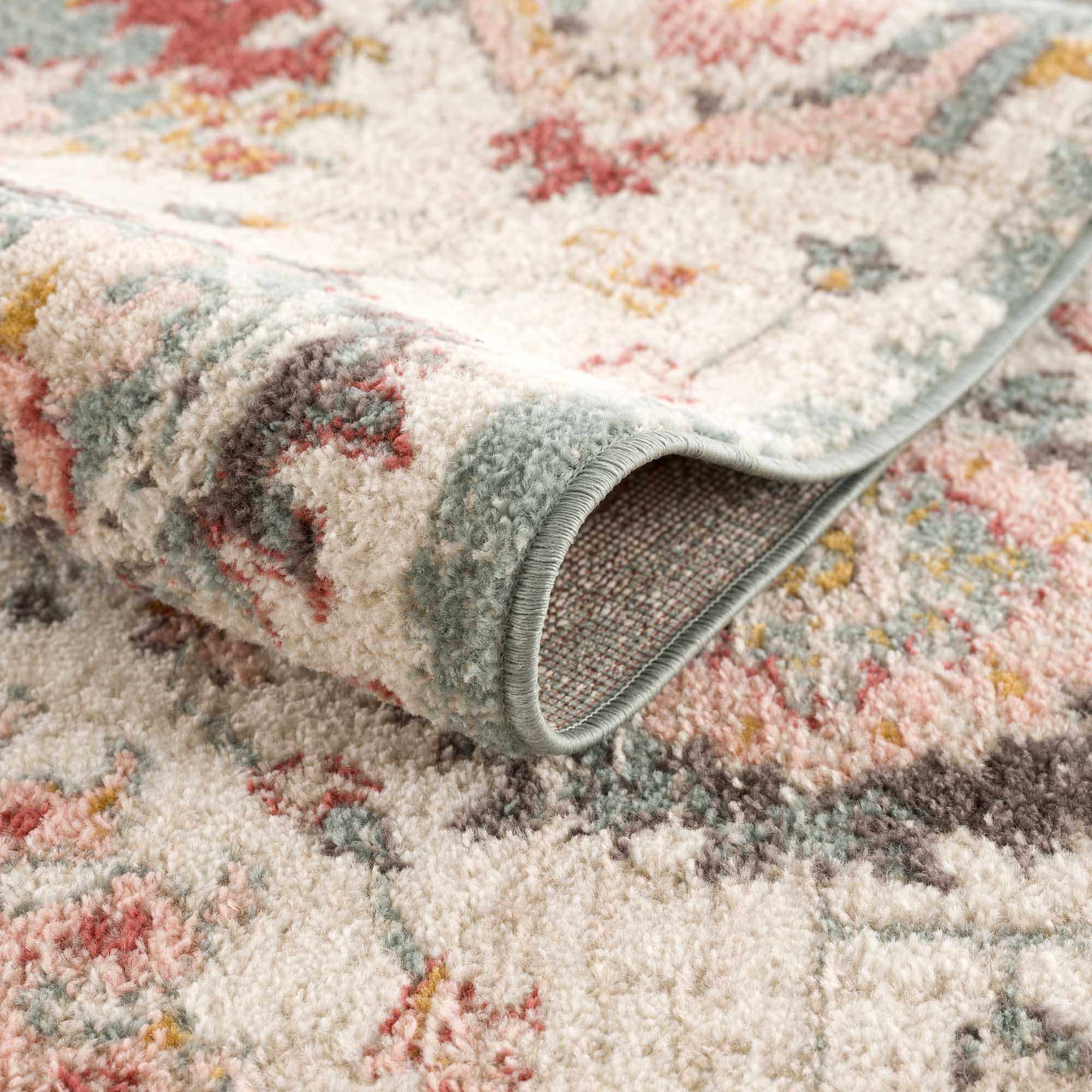 Twilight Floral Performance Rug - Decor Addict, LLC