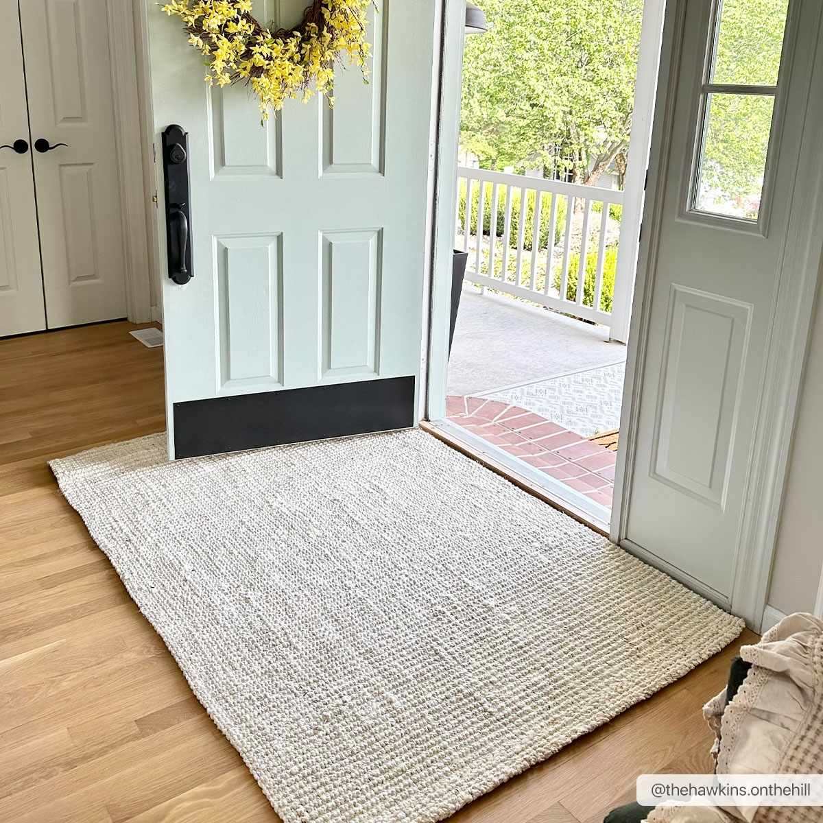 Ambel Cream Jute Rug - Decor Addict, LLC