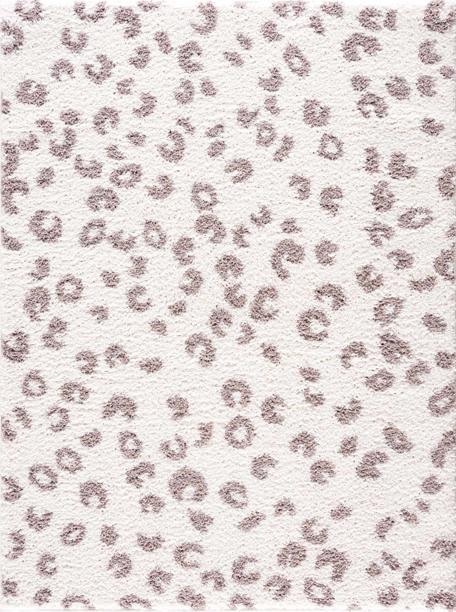 Zhen Pink & White Plush Rug - Decor Addict, LLC