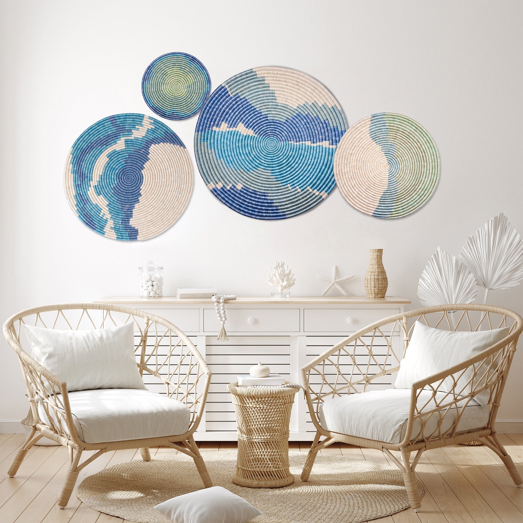 Ambient Blue-Greens - Grand Set - Decor Addict, LLC