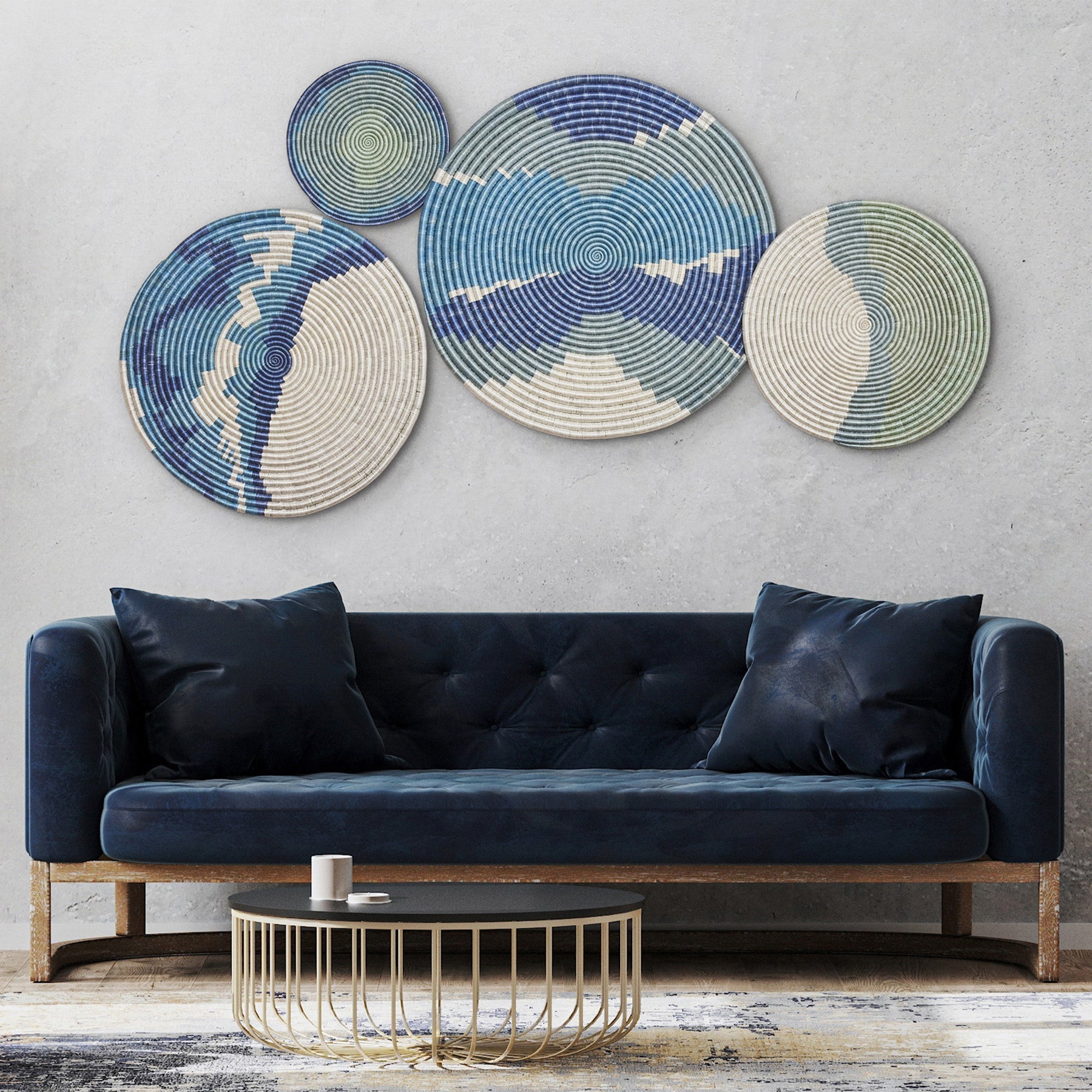 Ambient Blue-Greens - Grand Set - Decor Addict, LLC