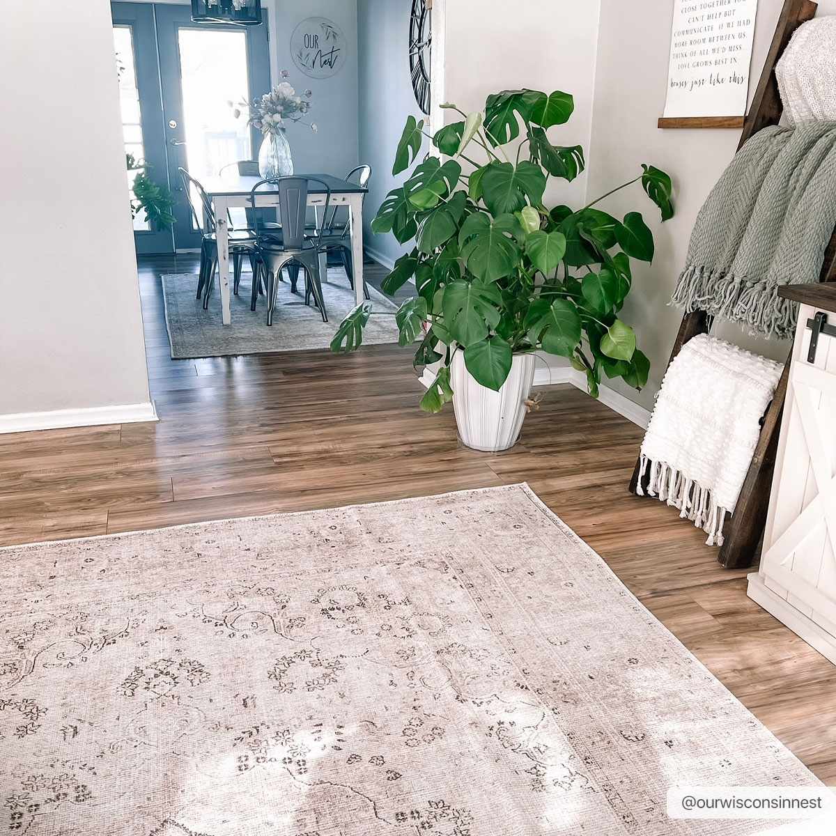 Bethany Washable Area Rug - Decor Addict, LLC