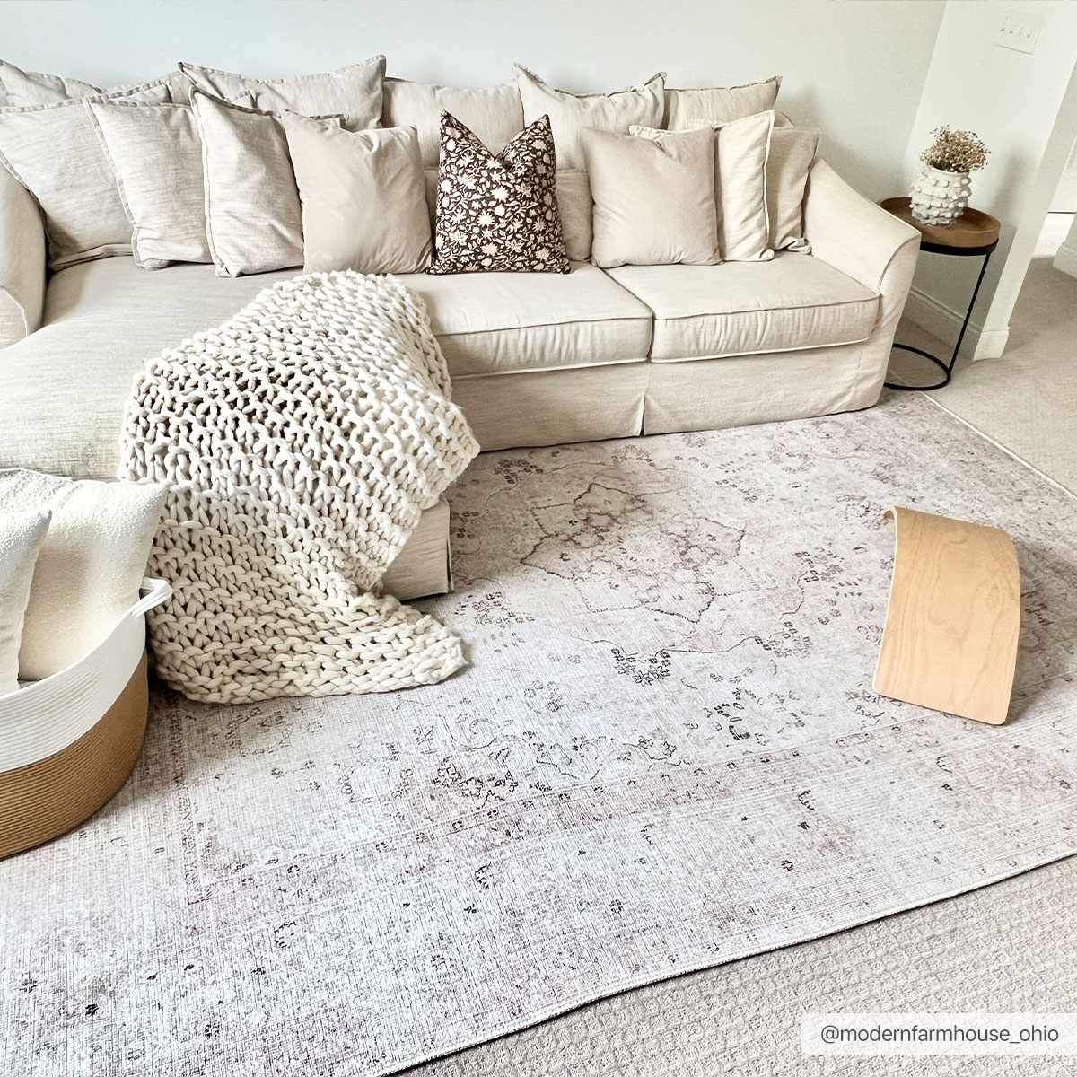 Bethany Washable Area Rug - Decor Addict, LLC