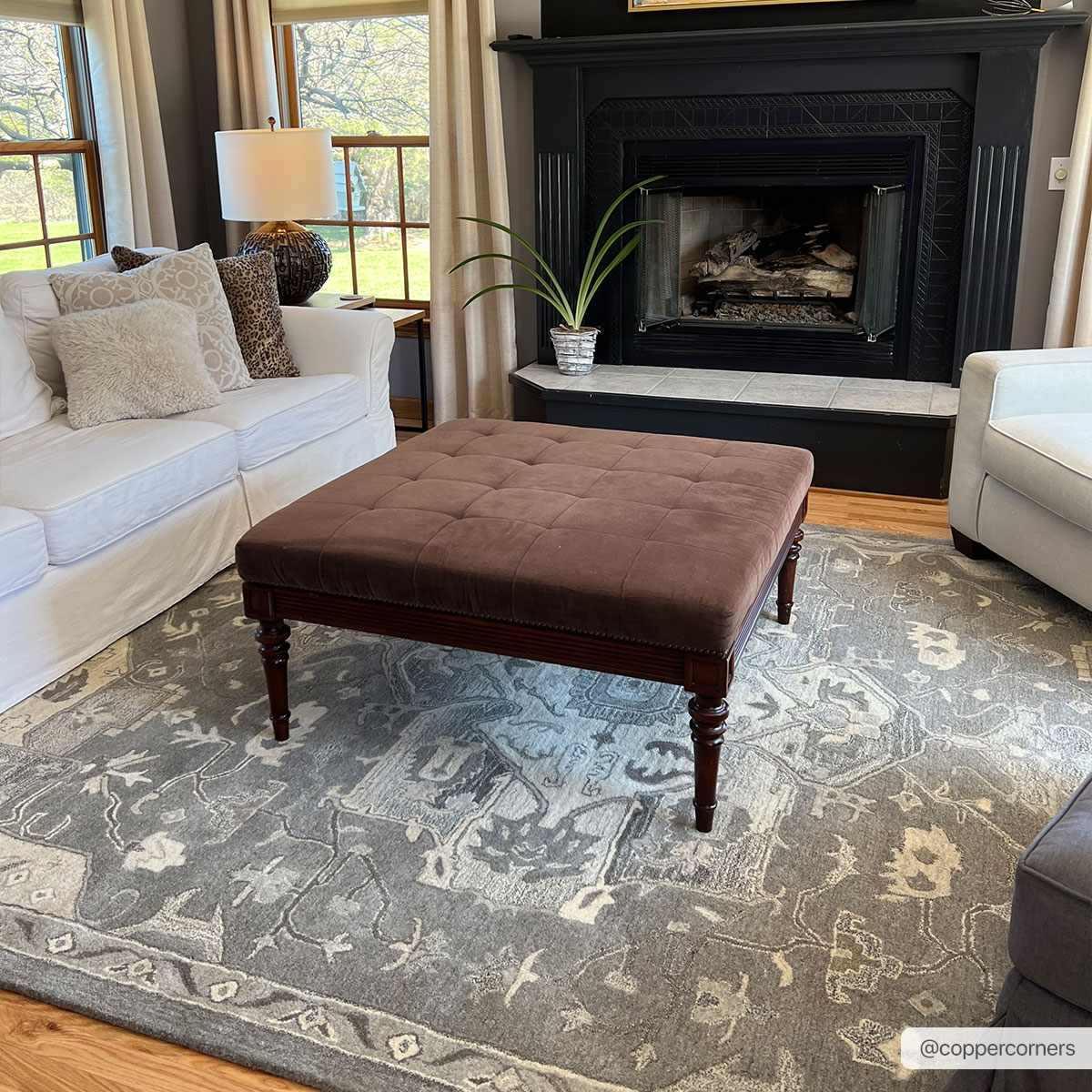Broomfield Hand Tufted Taupe 1196 Area Rug - Decor Addict, LLC