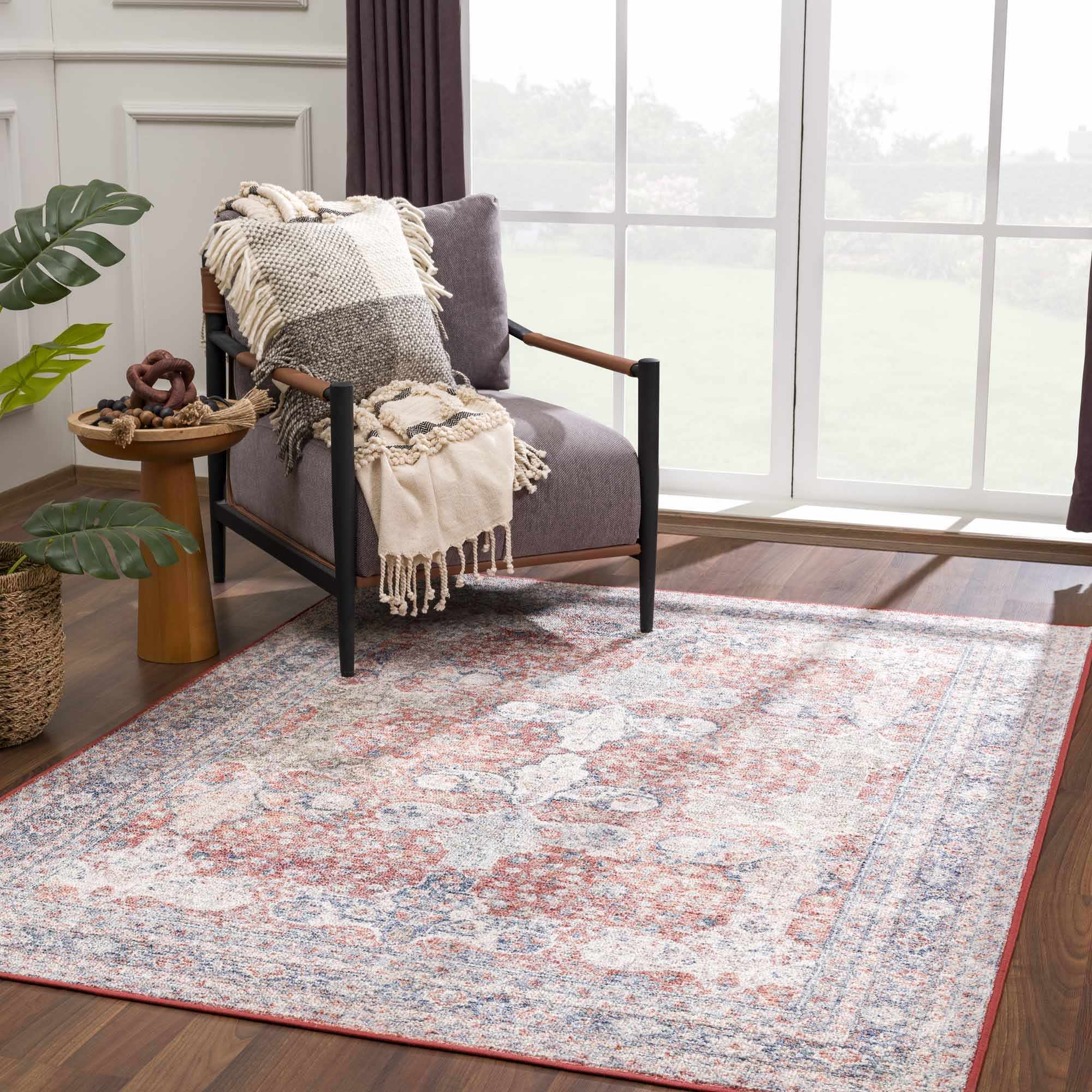 Ambre Washable Area Rug - Decor Addict, LLC
