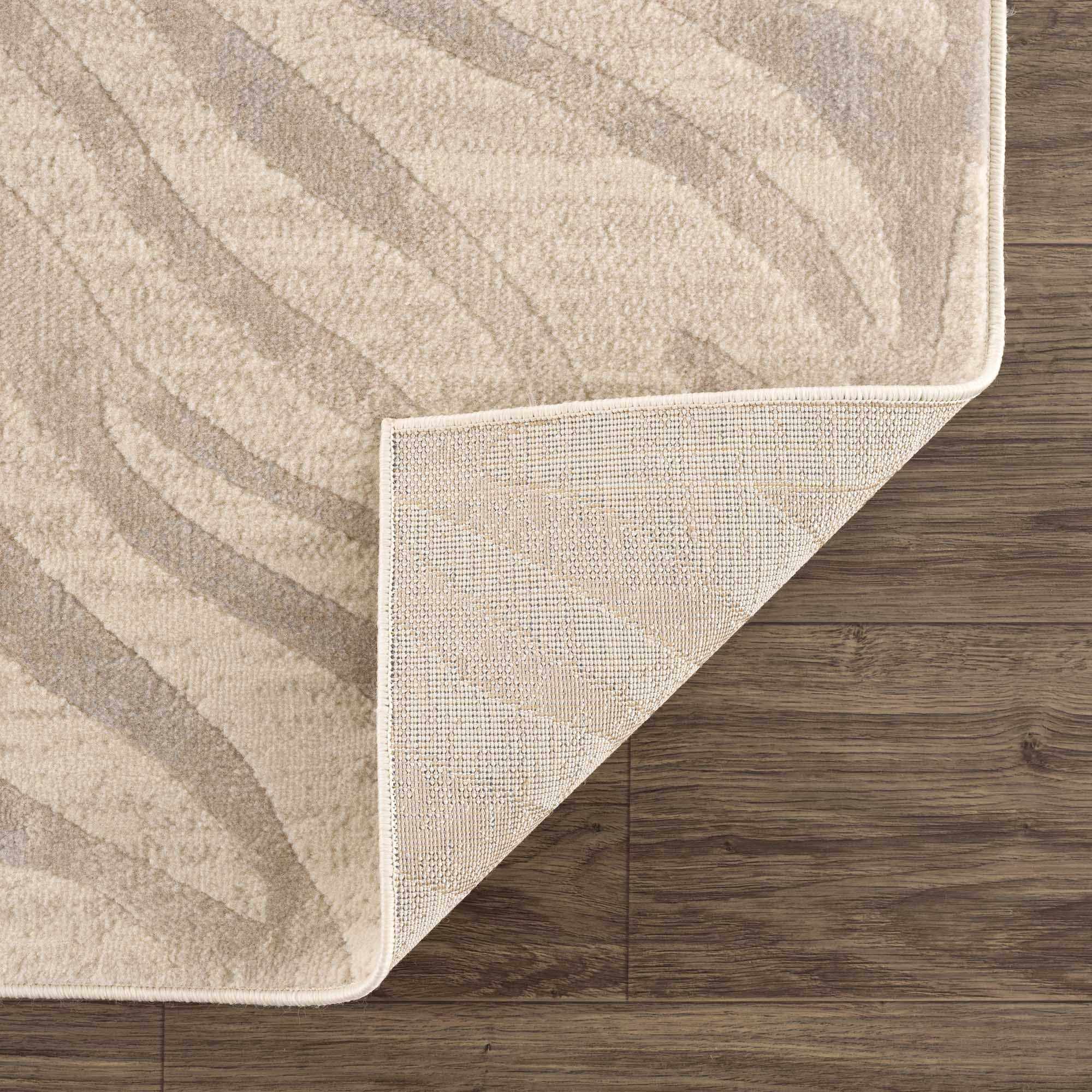 Beige Manteca Zebra Print Area Rug - Decor Addict, LLC
