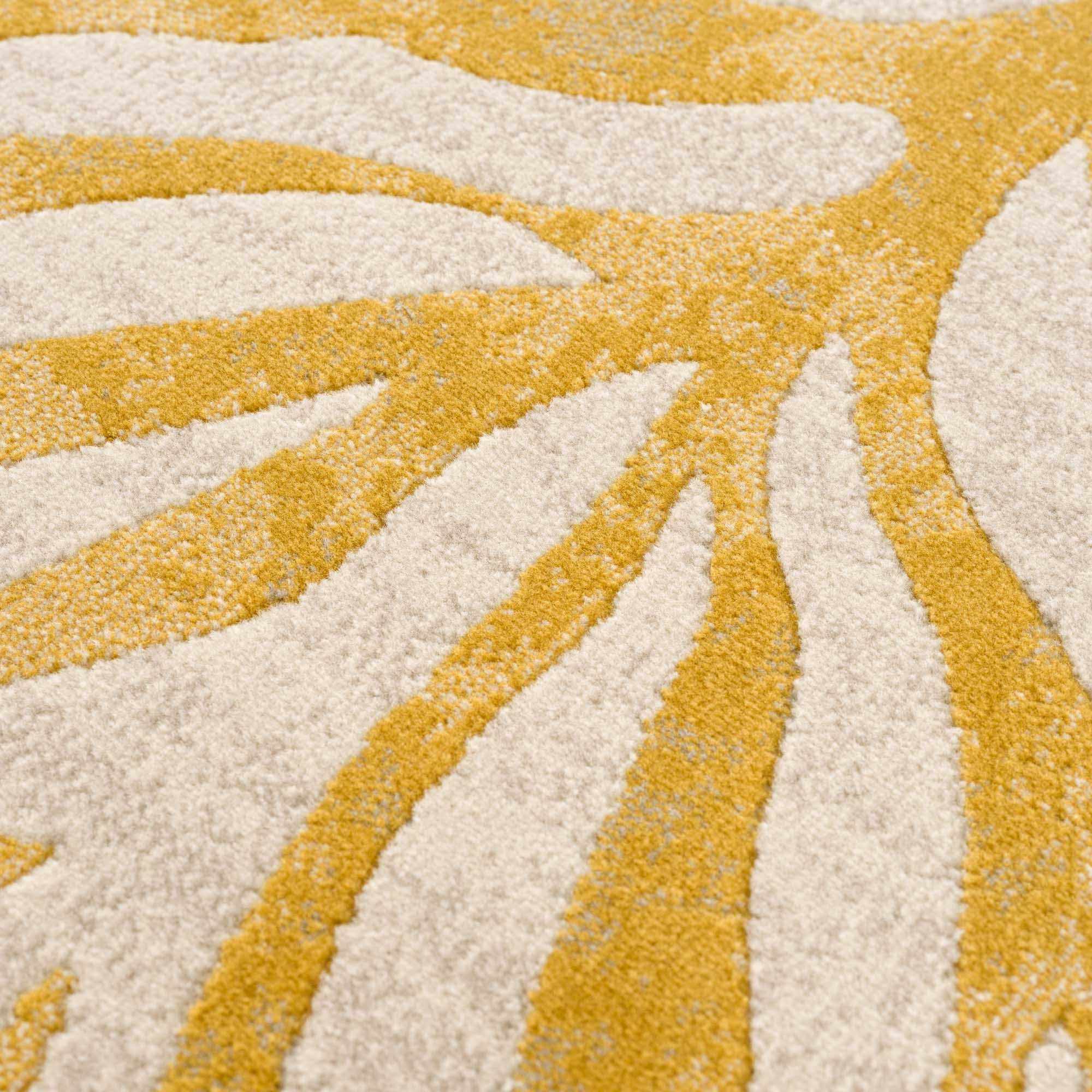 Yellow Terra Zebra Print Area Rug - Decor Addict, LLC