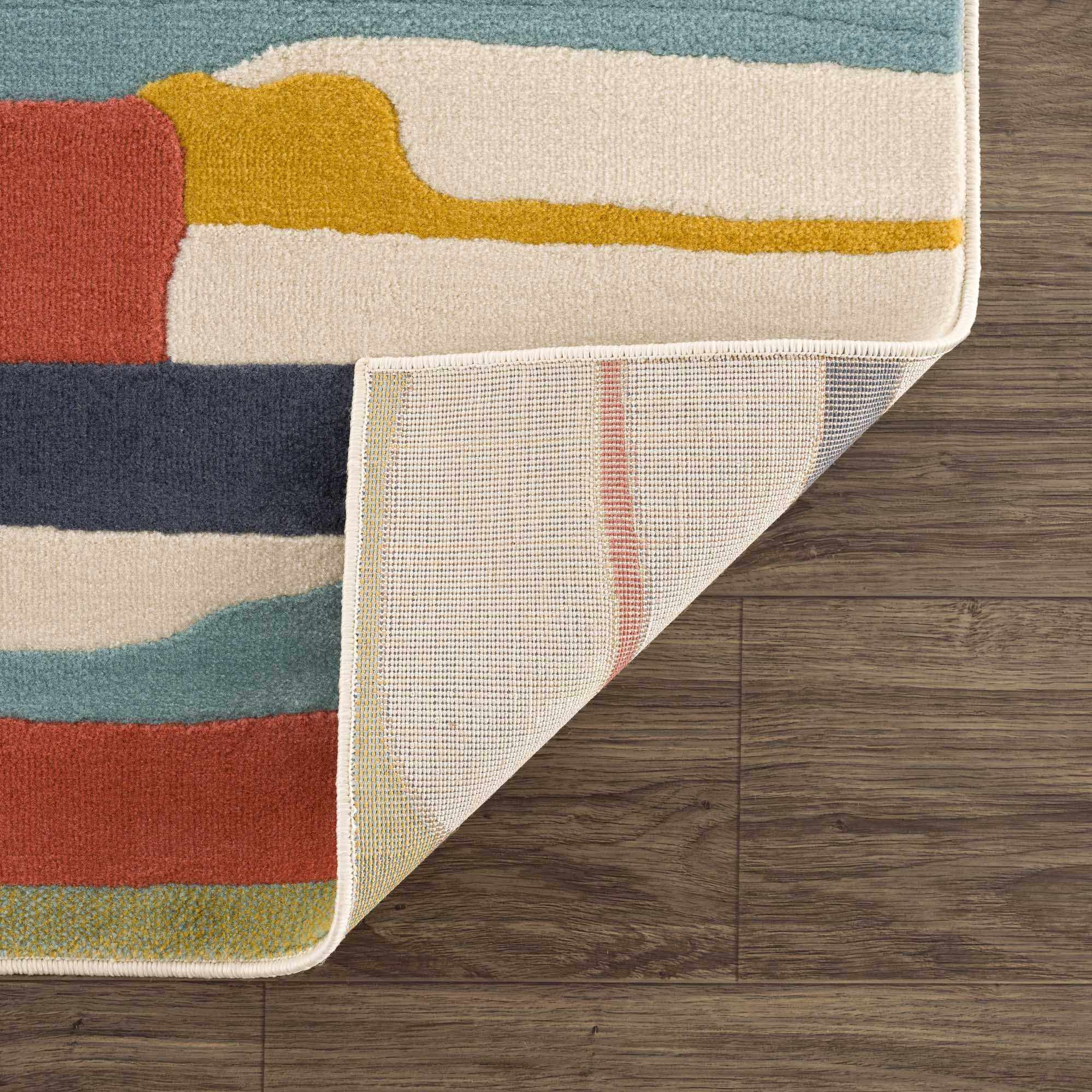 Southfields Colorful Modern Area Carpet - Decor Addict, LLC
