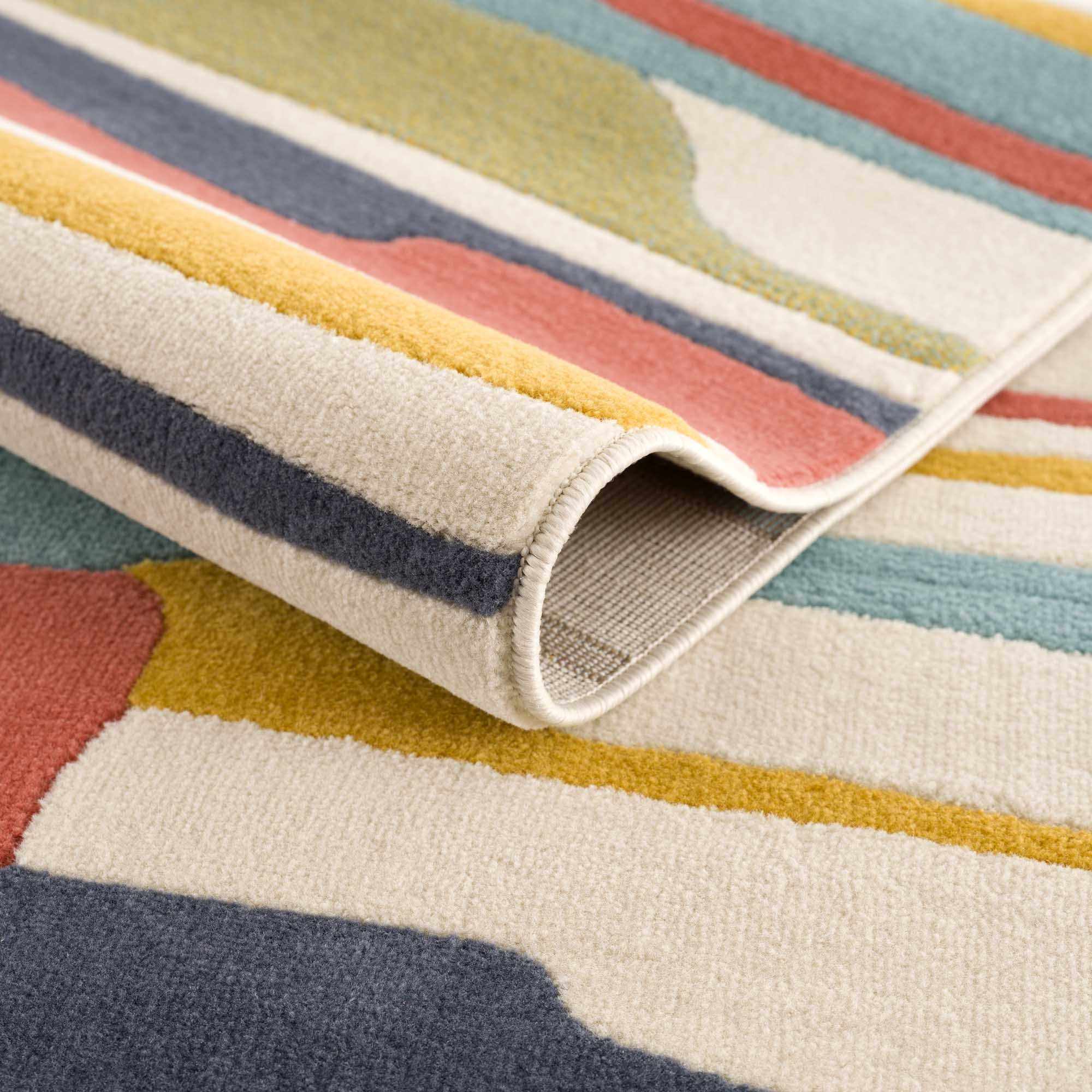 Southfields Colorful Modern Area Carpet - Decor Addict, LLC