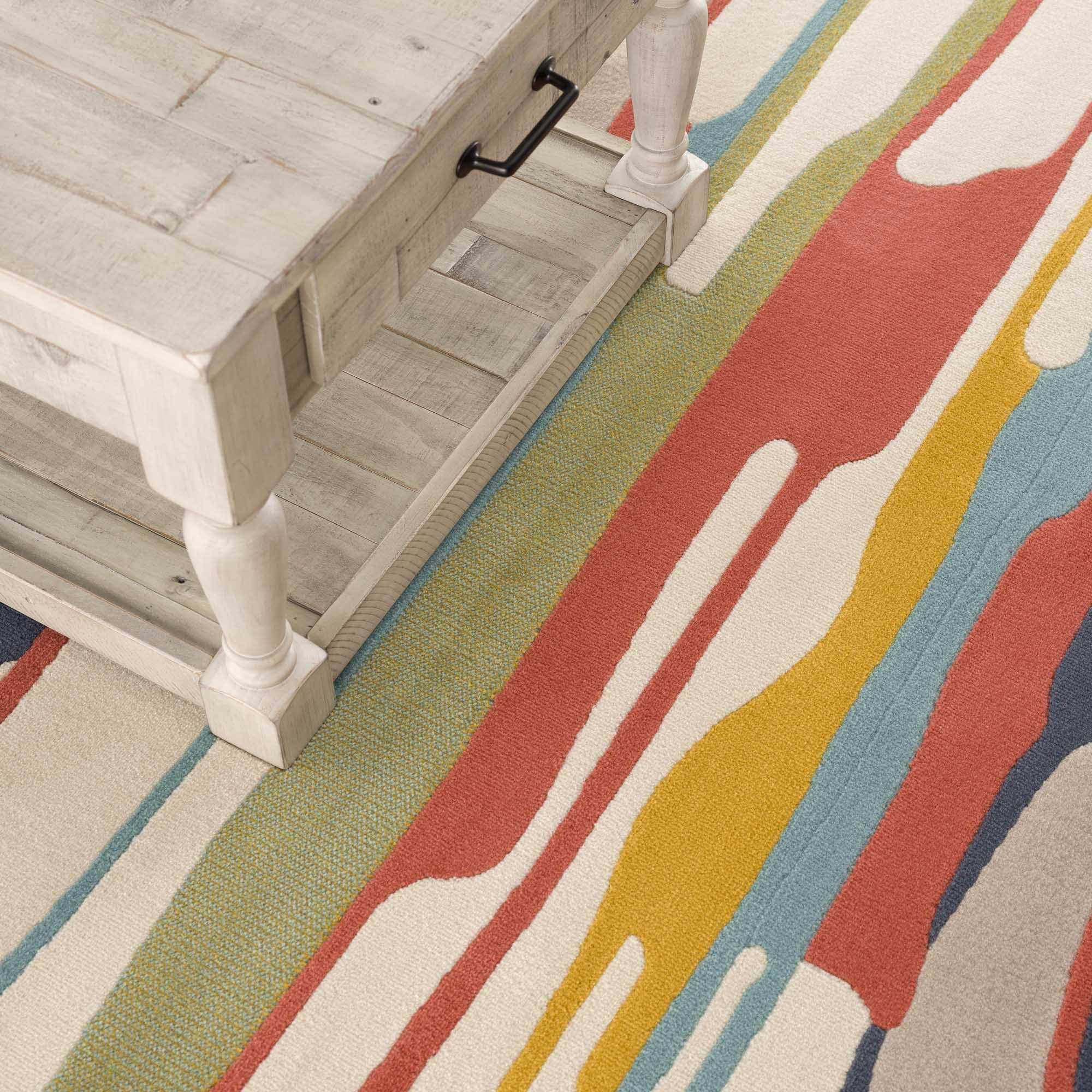 Southfields Colorful Modern Area Carpet - Decor Addict, LLC
