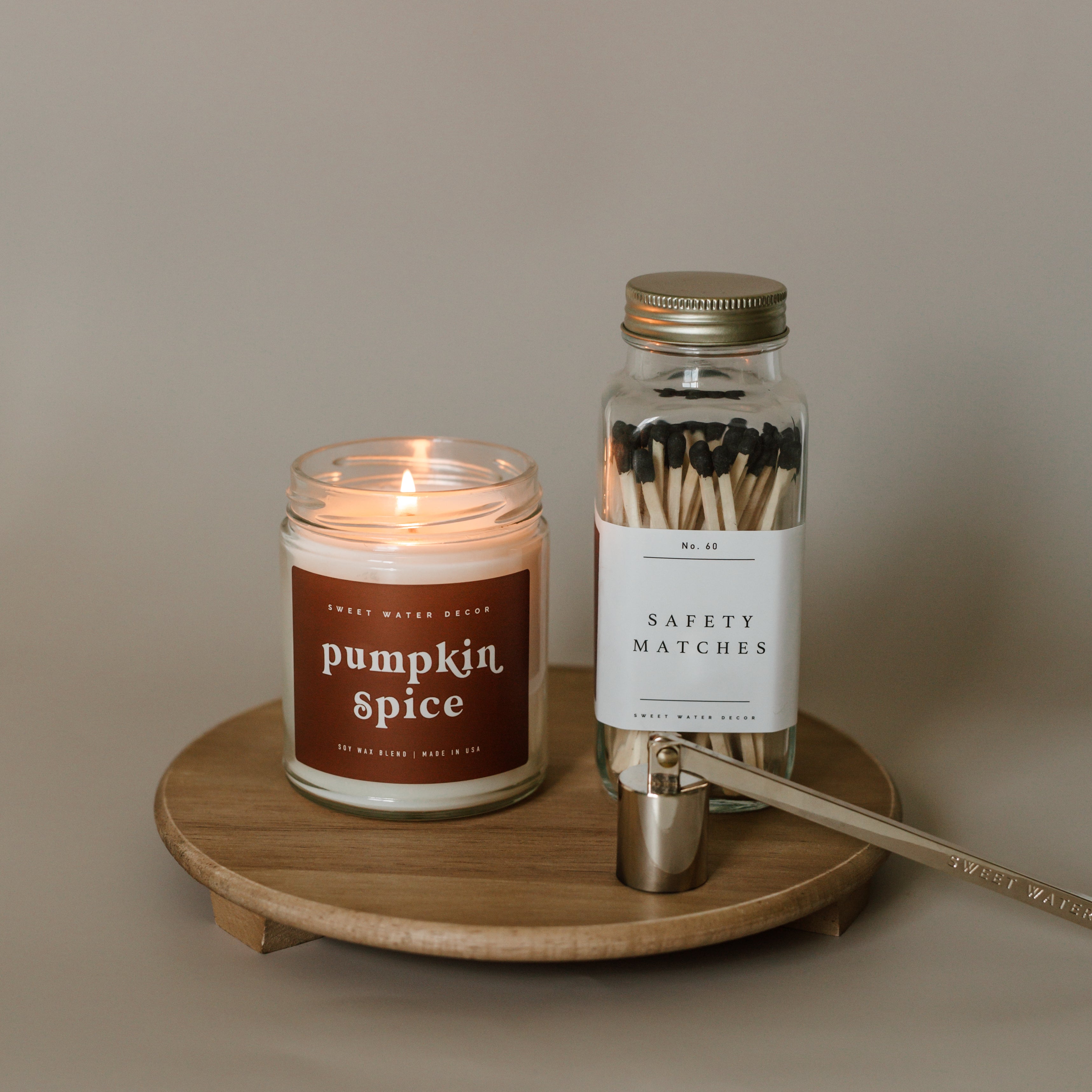 Black Tip Safety Matches - 60 Count, 3.75" - Decor Addict, LLC