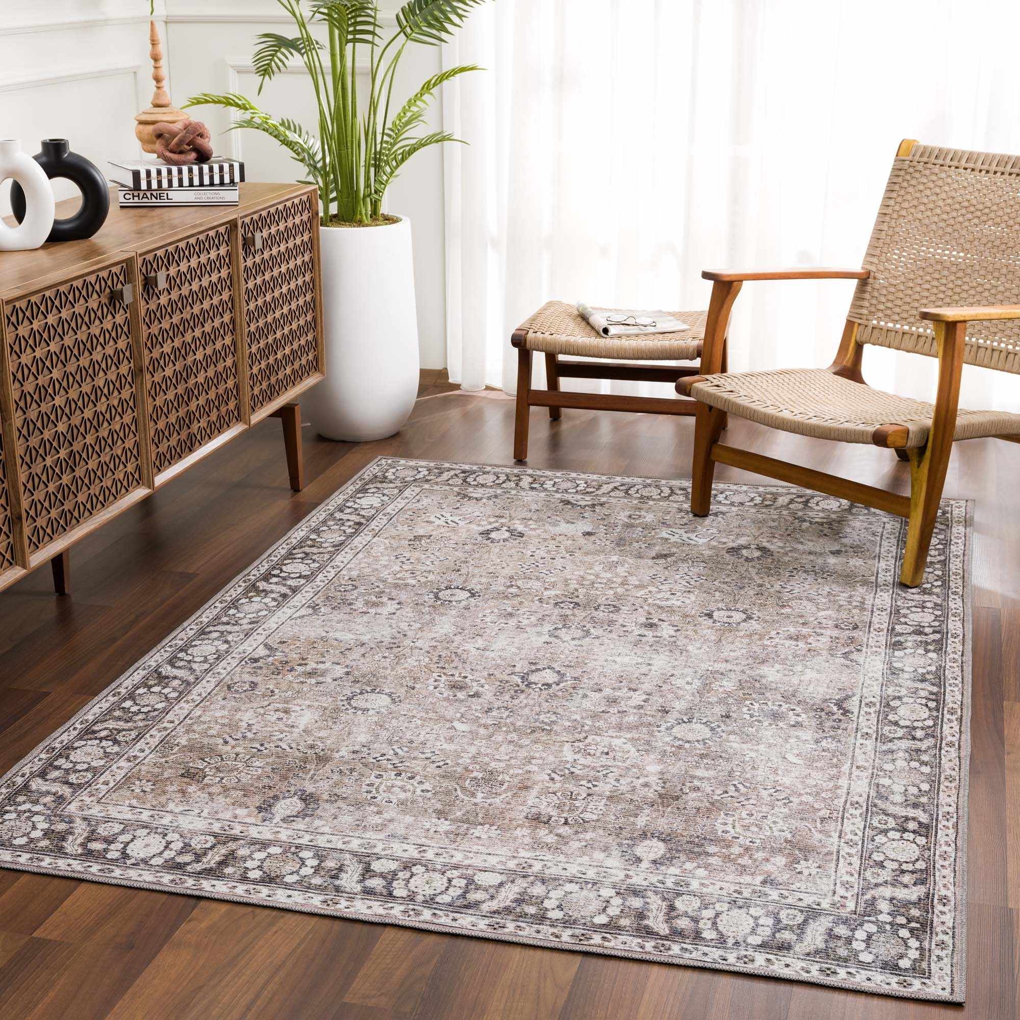 Ganyangan Washable Rug - Decor Addict, LLC
